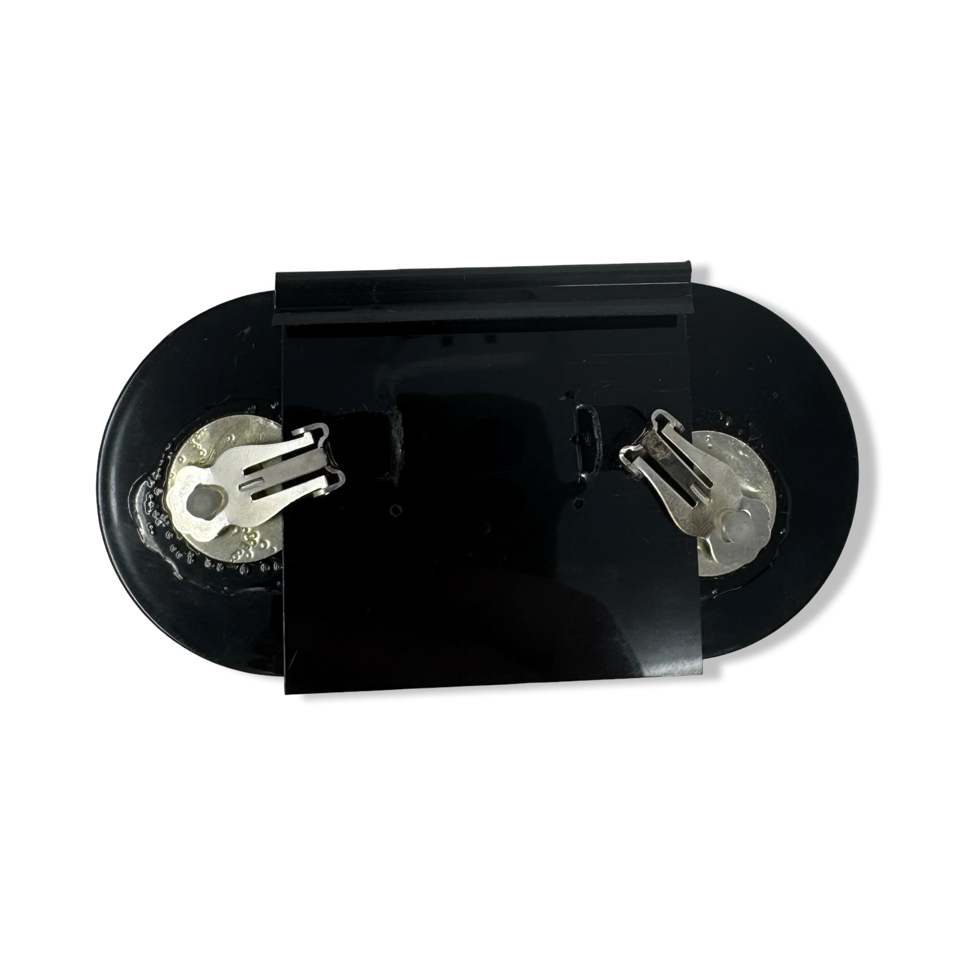 Vintage R.J. Graziano Circular Clip On Earrings