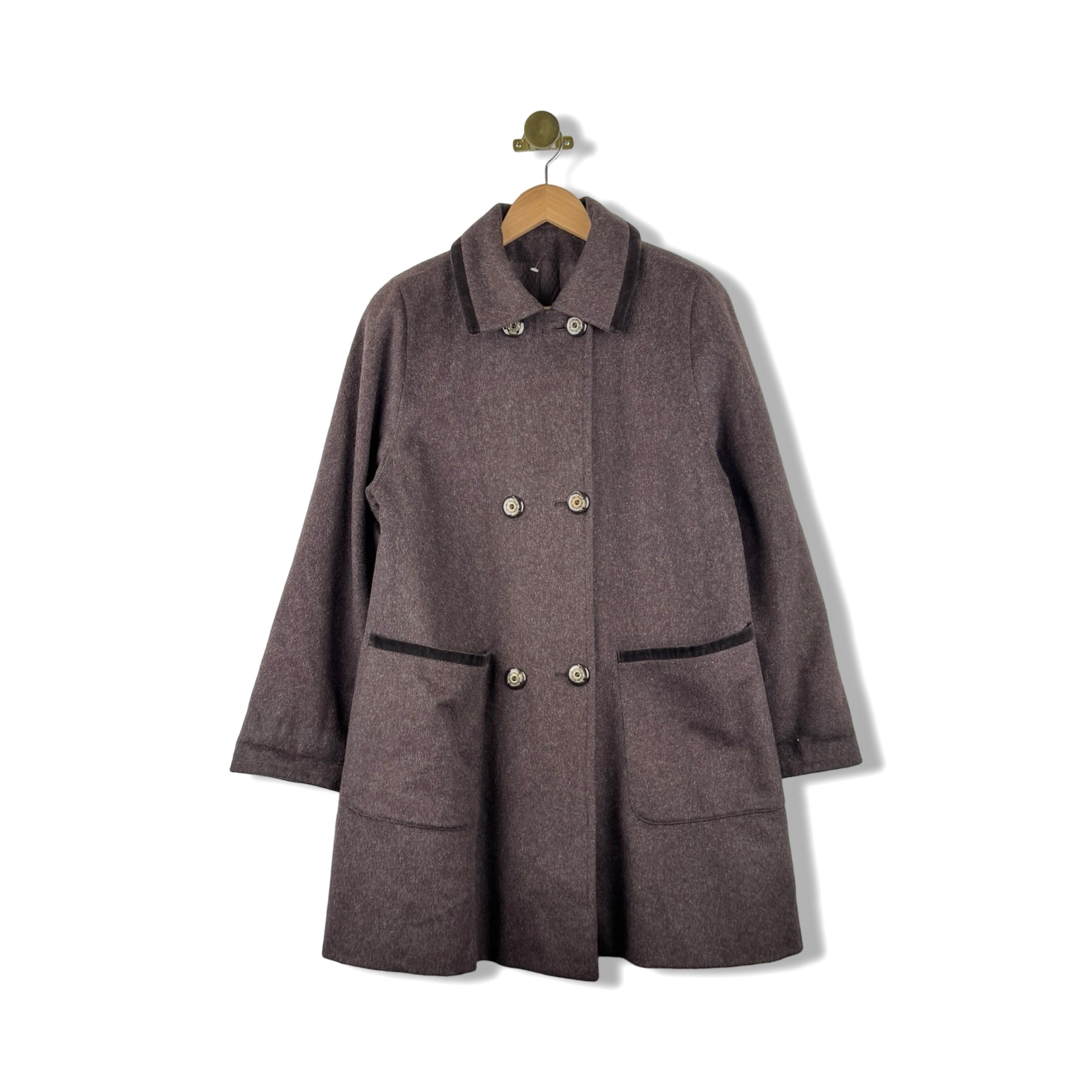 Vintage Merlet Tiroler Loden Button Up Coat