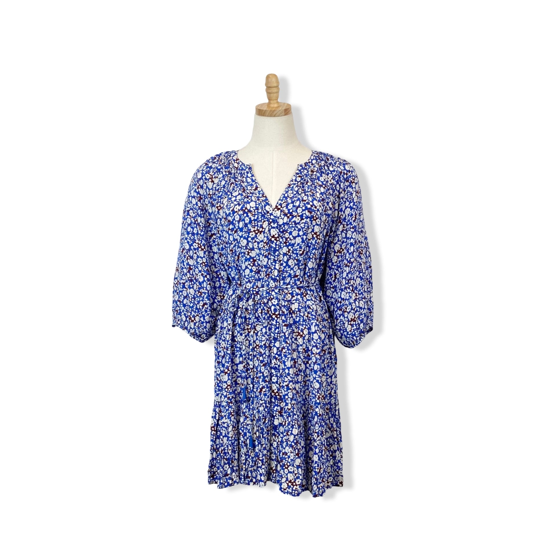 Apiece Apart Puff Sleeve Floral Dress