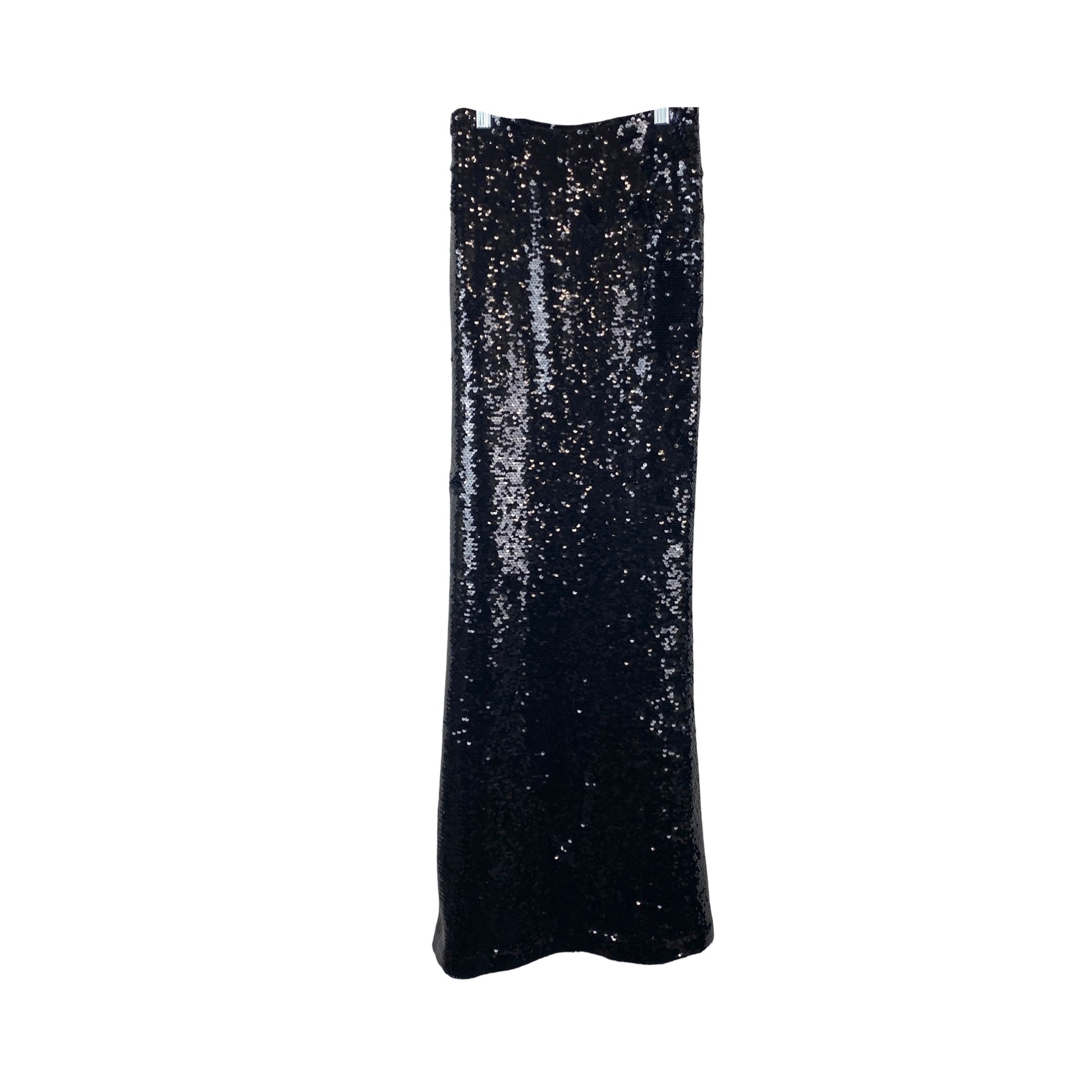 Johnny Wujek Sequined Maxi Skirt