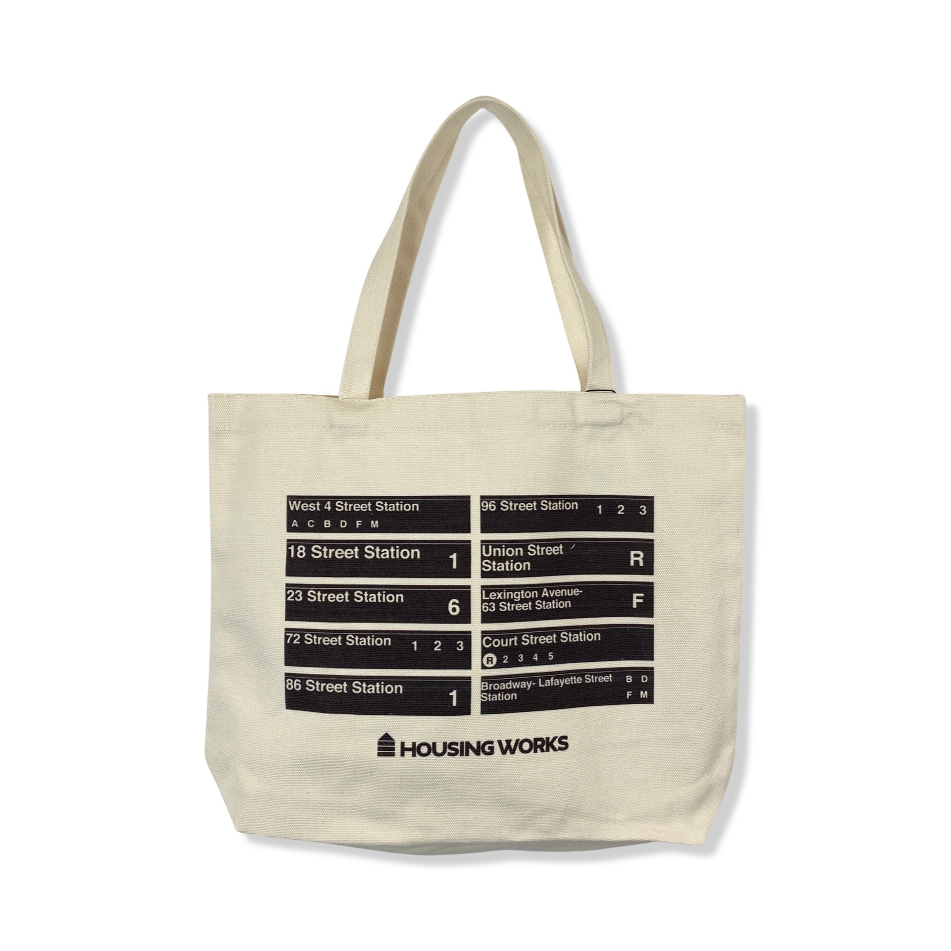 Housing Works Subway Station Tote Bag