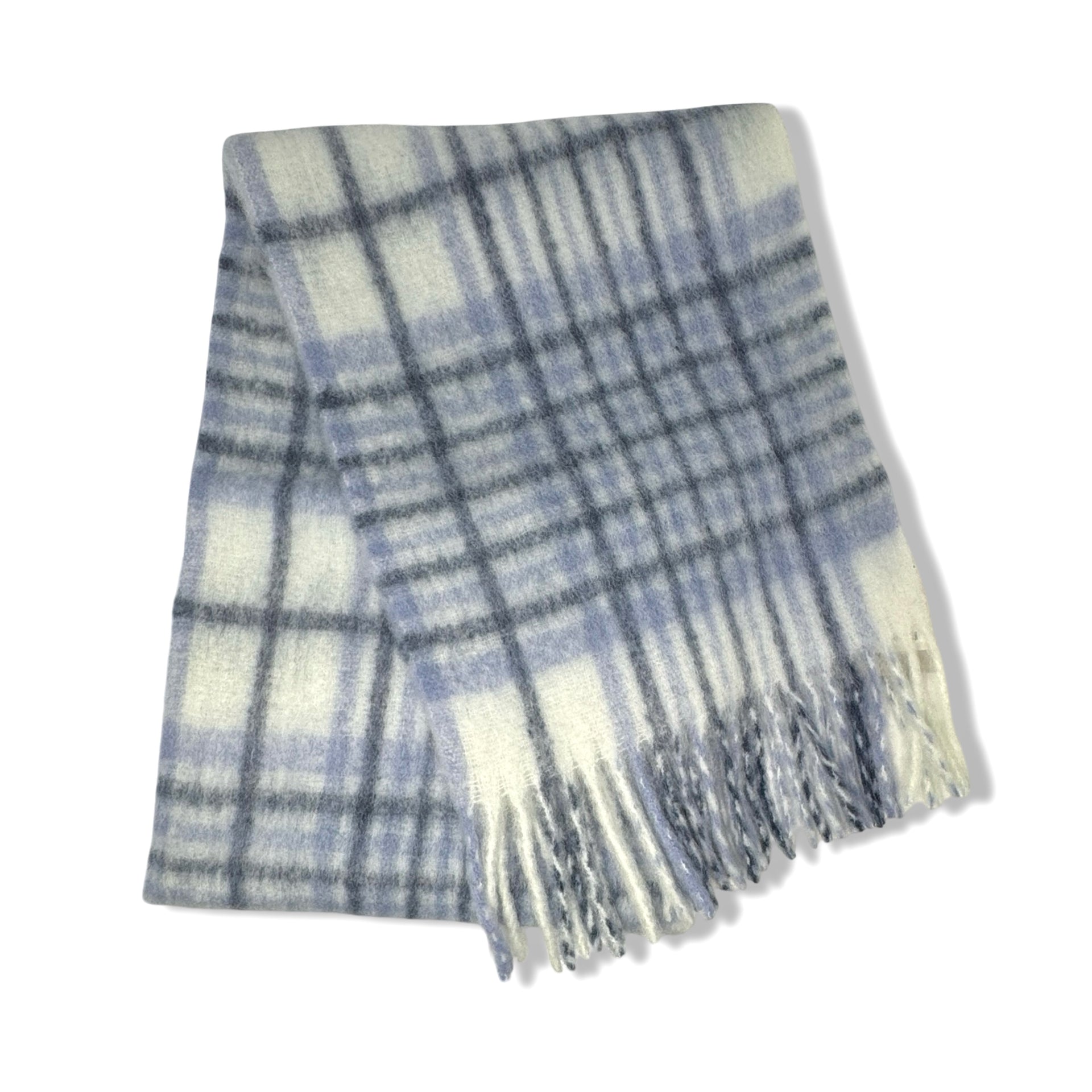 Housing Works Patterned Wool Blend Scarf