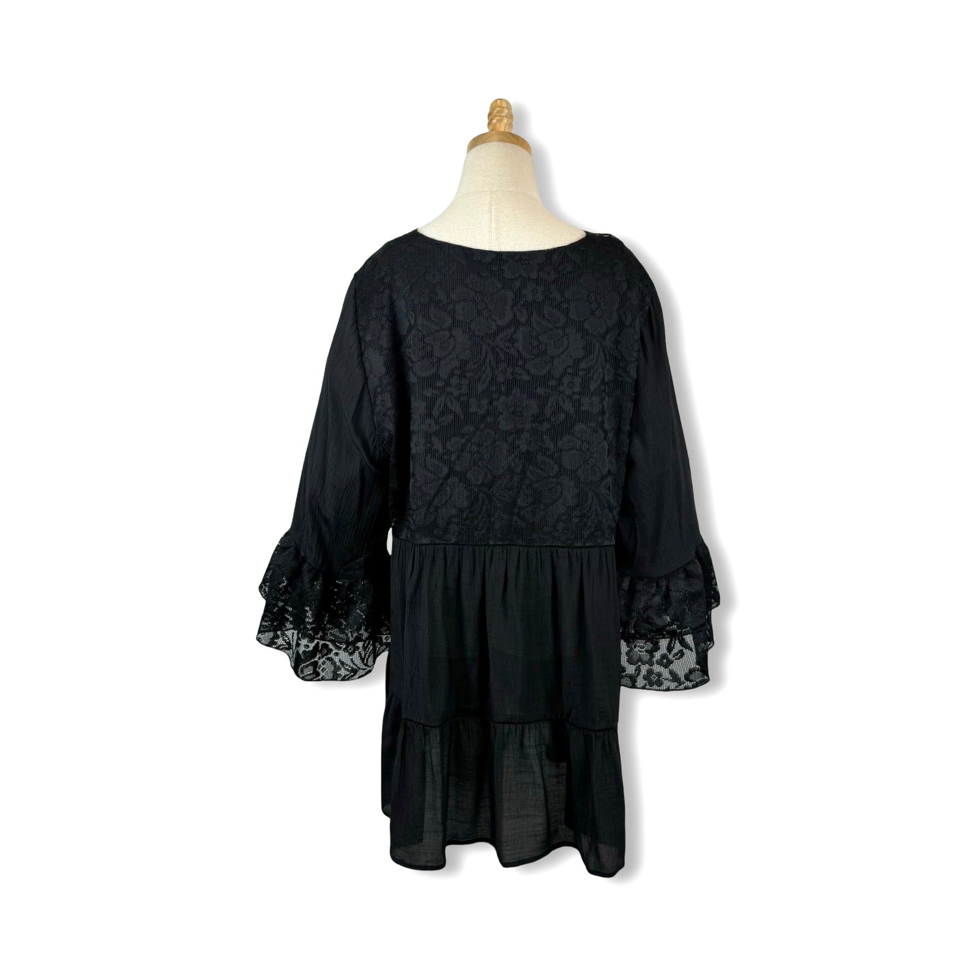 Avenue Lace Peasant Blouse