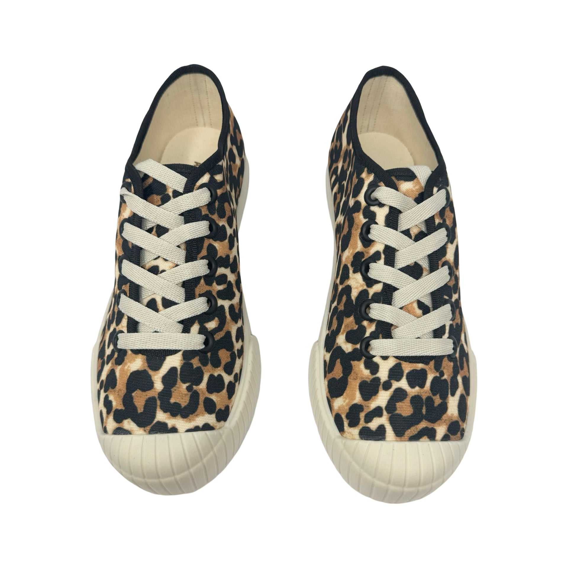 ANACAPRI Retro Leopard Print Sneaker