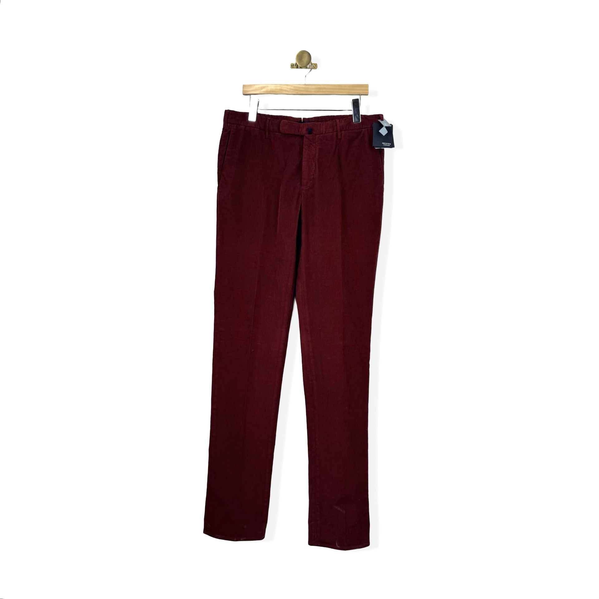 Incotex Slim Fit Cotton Corduroy Pants