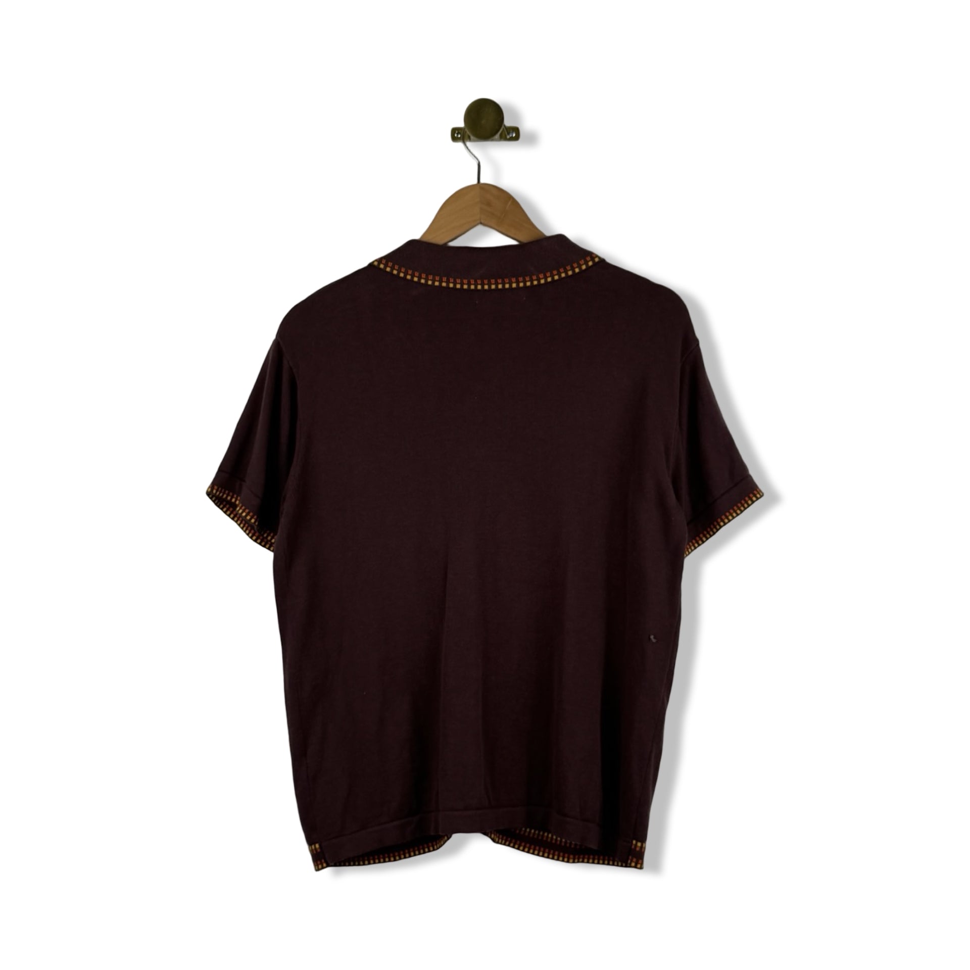 OXKNITSTORE Retro Polo Shirt