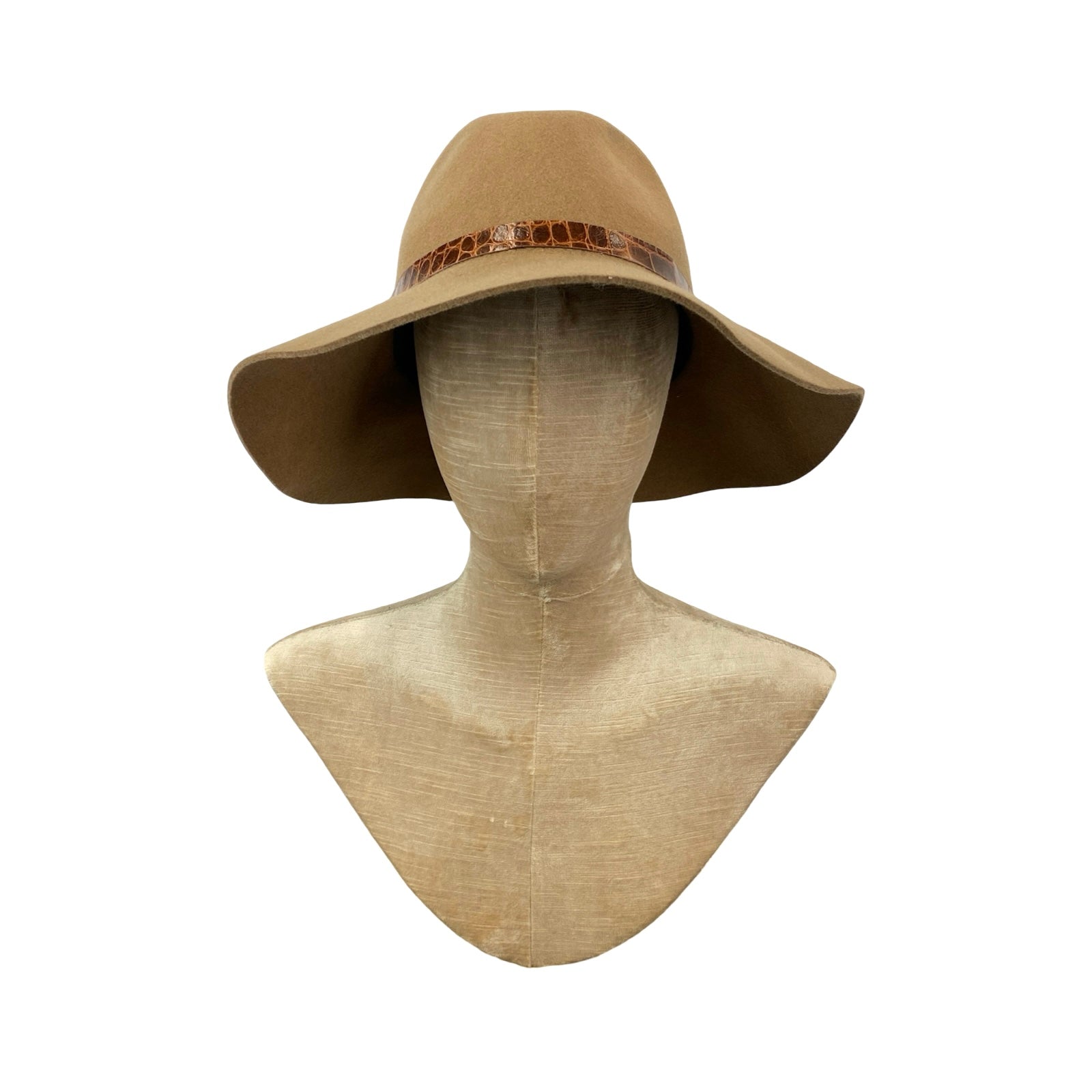 Eric Javits Croc-Embossed Felt Hat