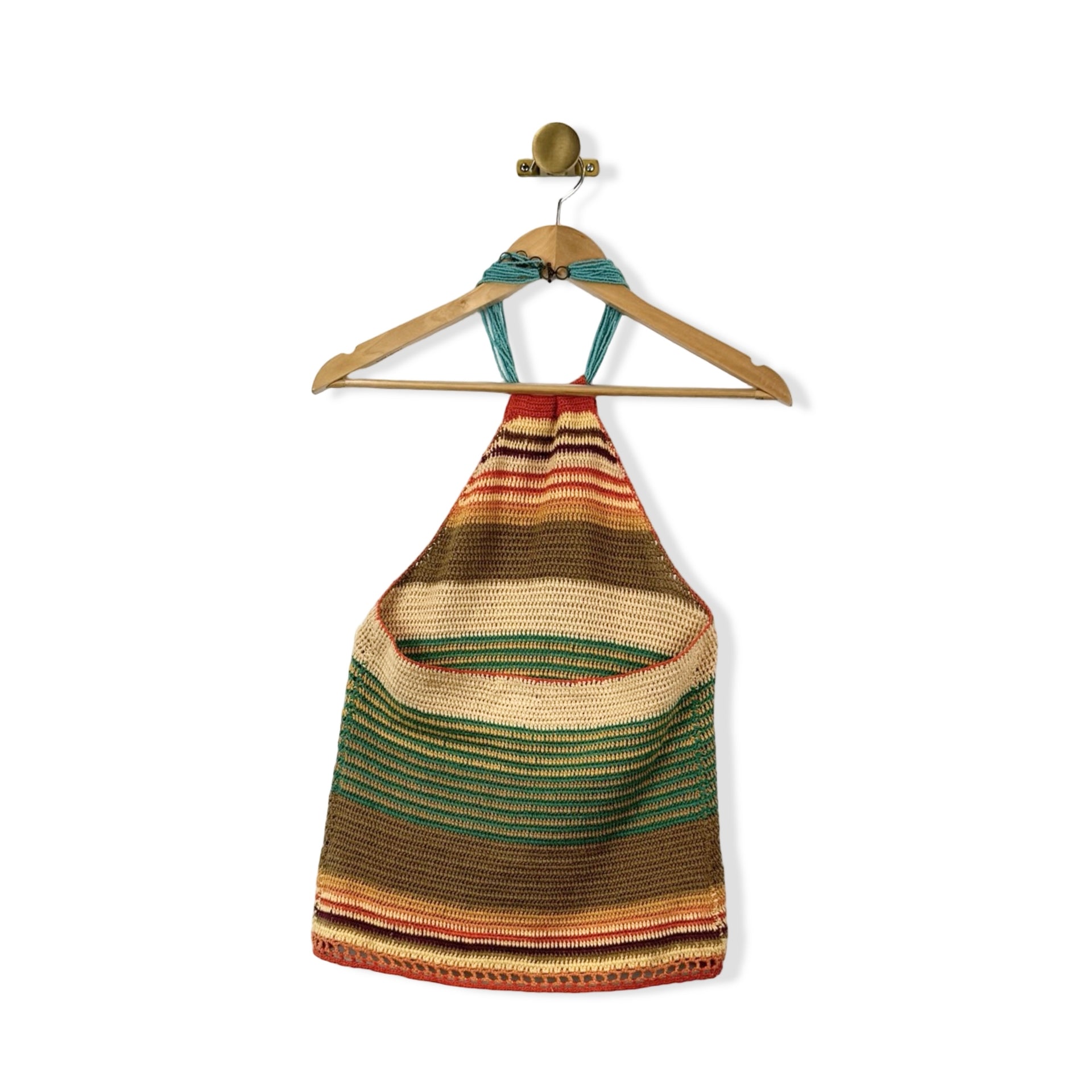 Ralph Lauren Beaded Halter Top