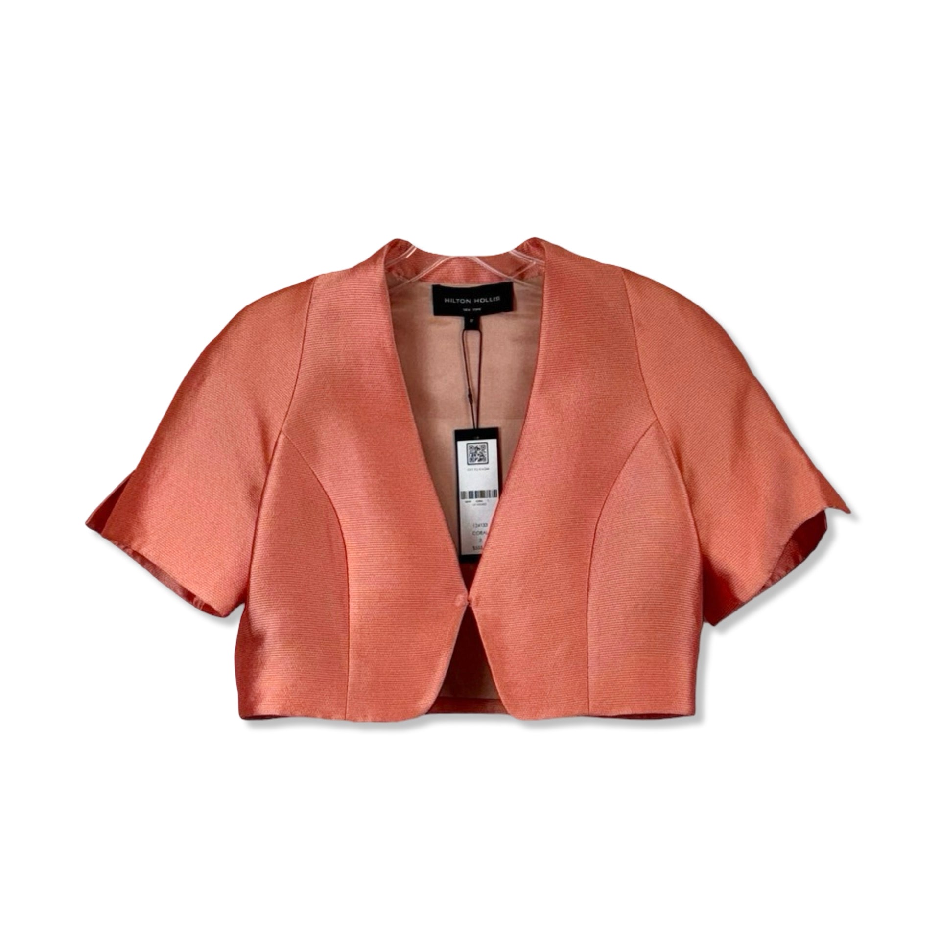 Hilton Hollis Short Sleeve Cropped Jacket