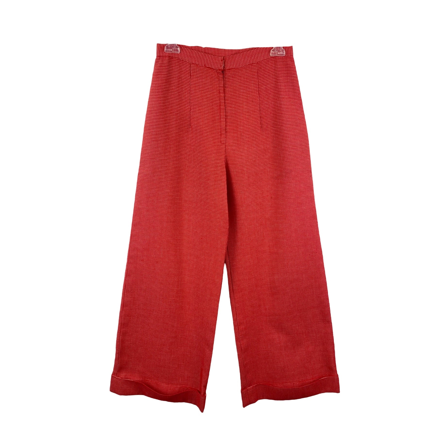 Red Patterned Pants