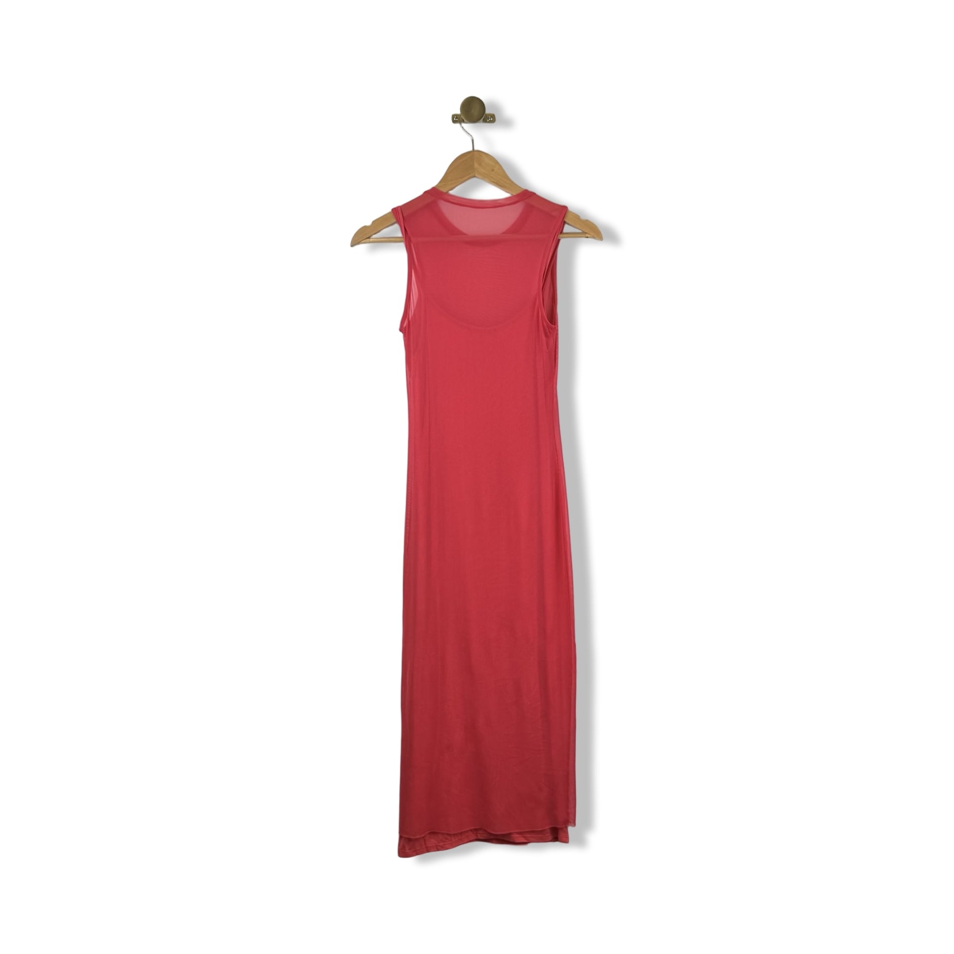 Aqua Powermesh Tank Dress