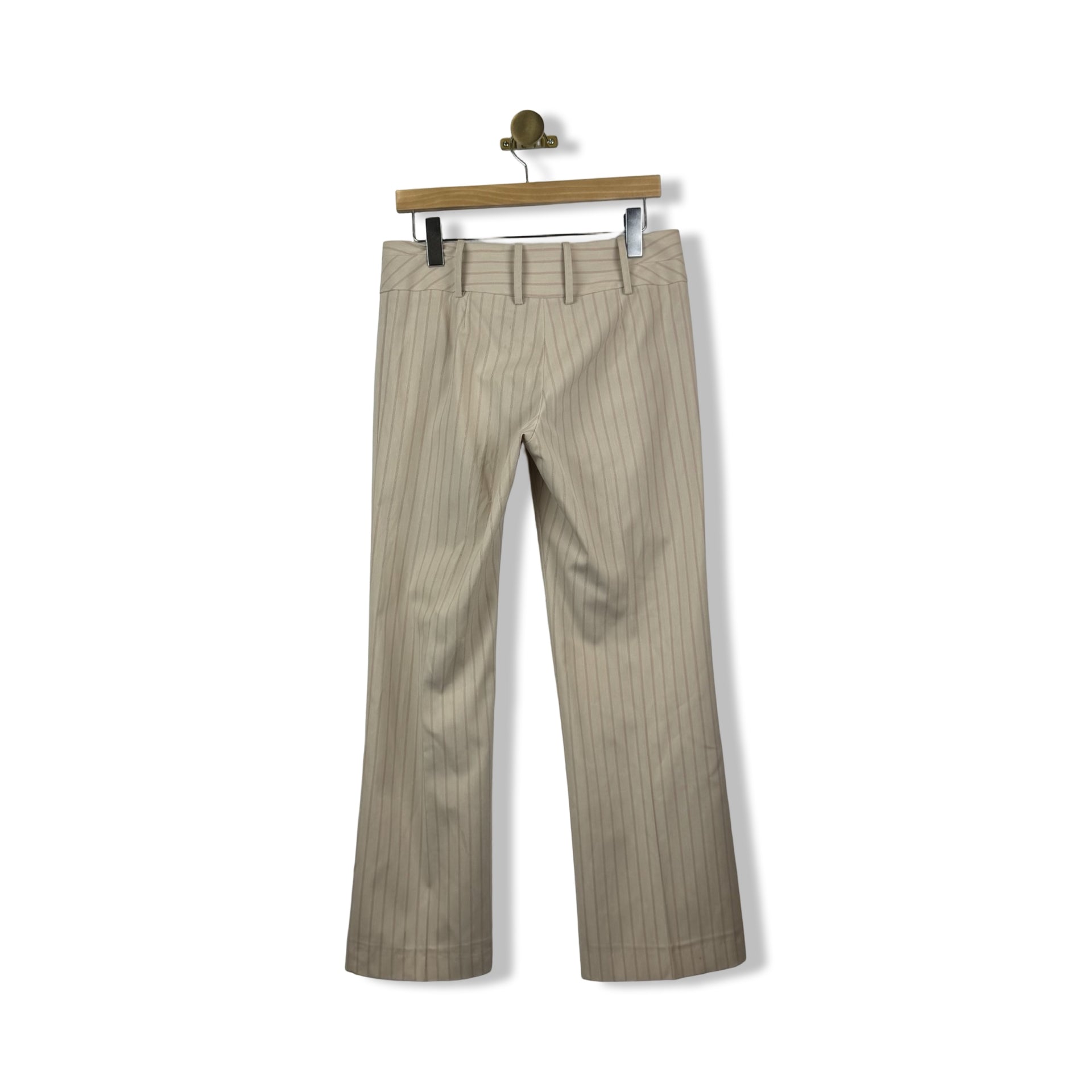 Vintage Tom K Nguyen Pin Striped Flare Trousers