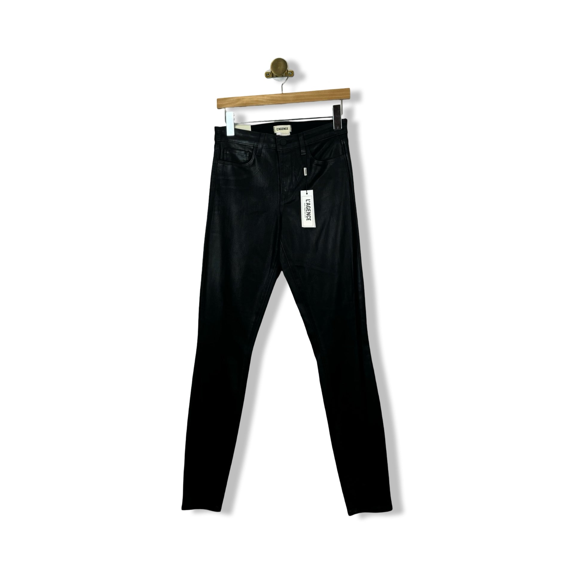 L'Agence Marguerite Coated Skinny Jean