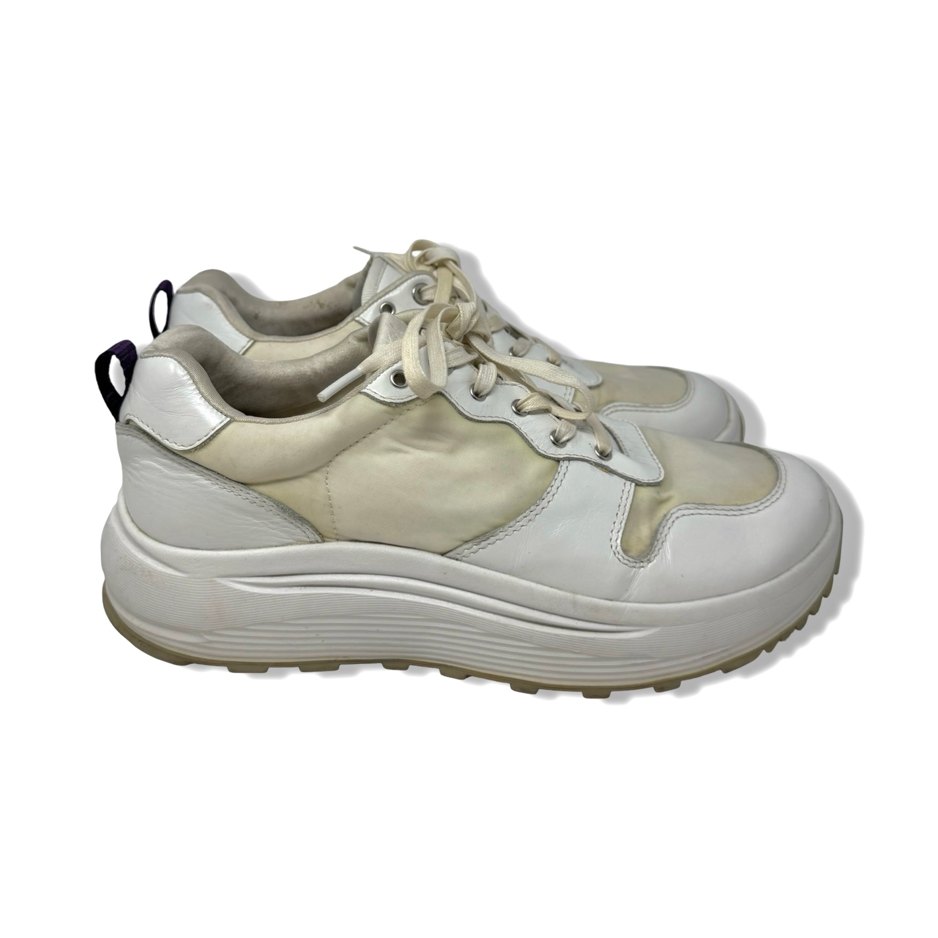 Eytys Leather Lace Up Sneakers