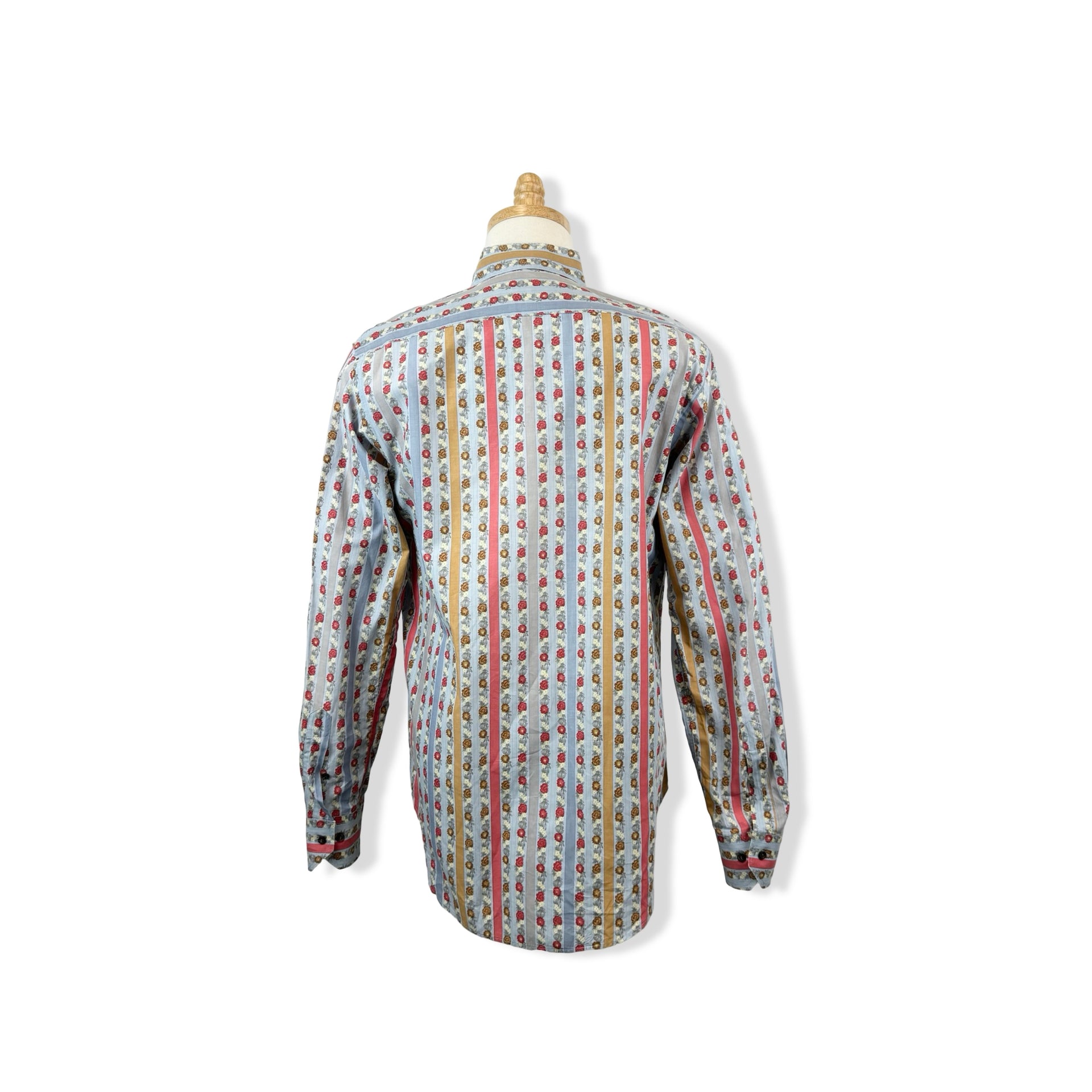 Etro Floral Striped Button Down