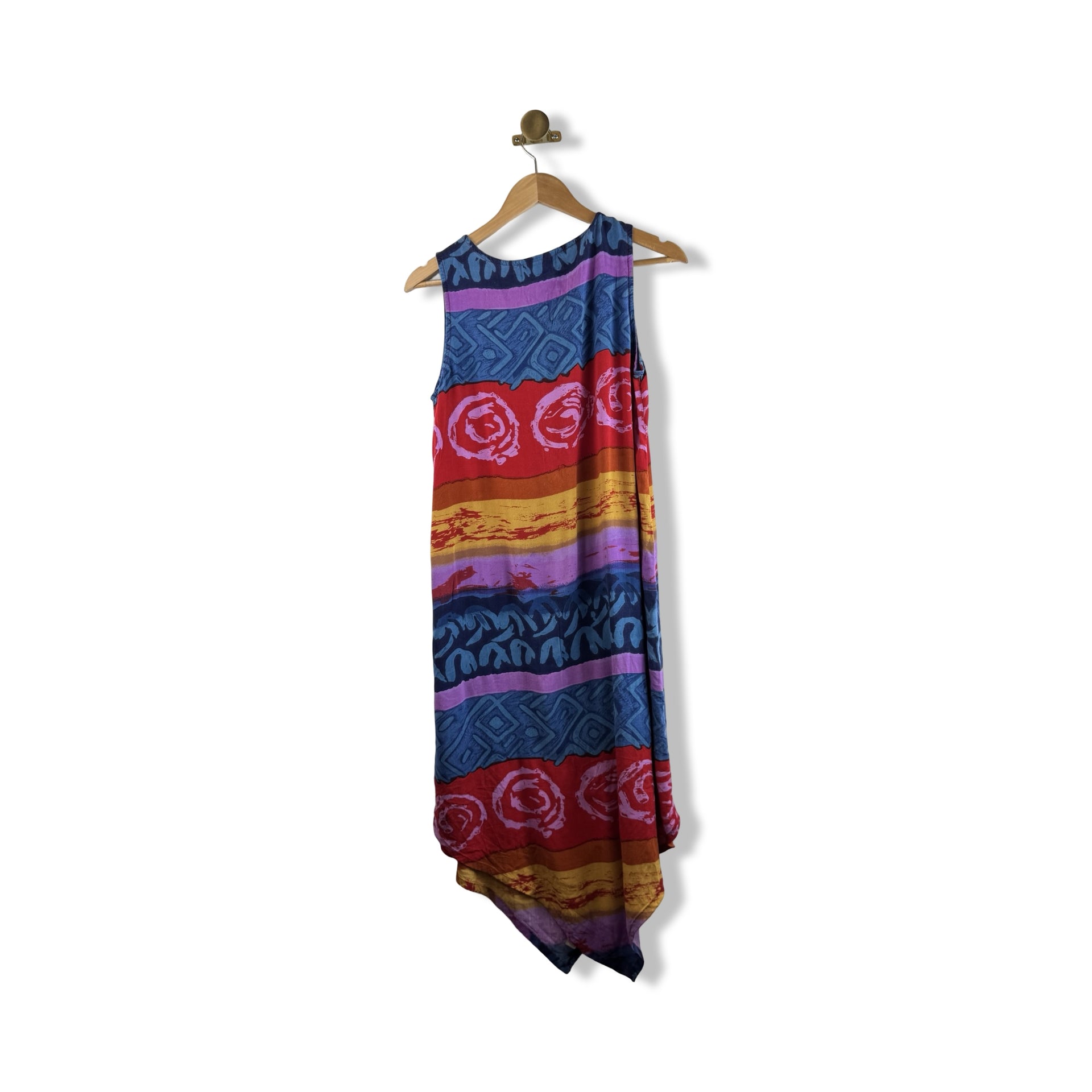 Vintage Jessica Intimates Sleeveless Printed Dress