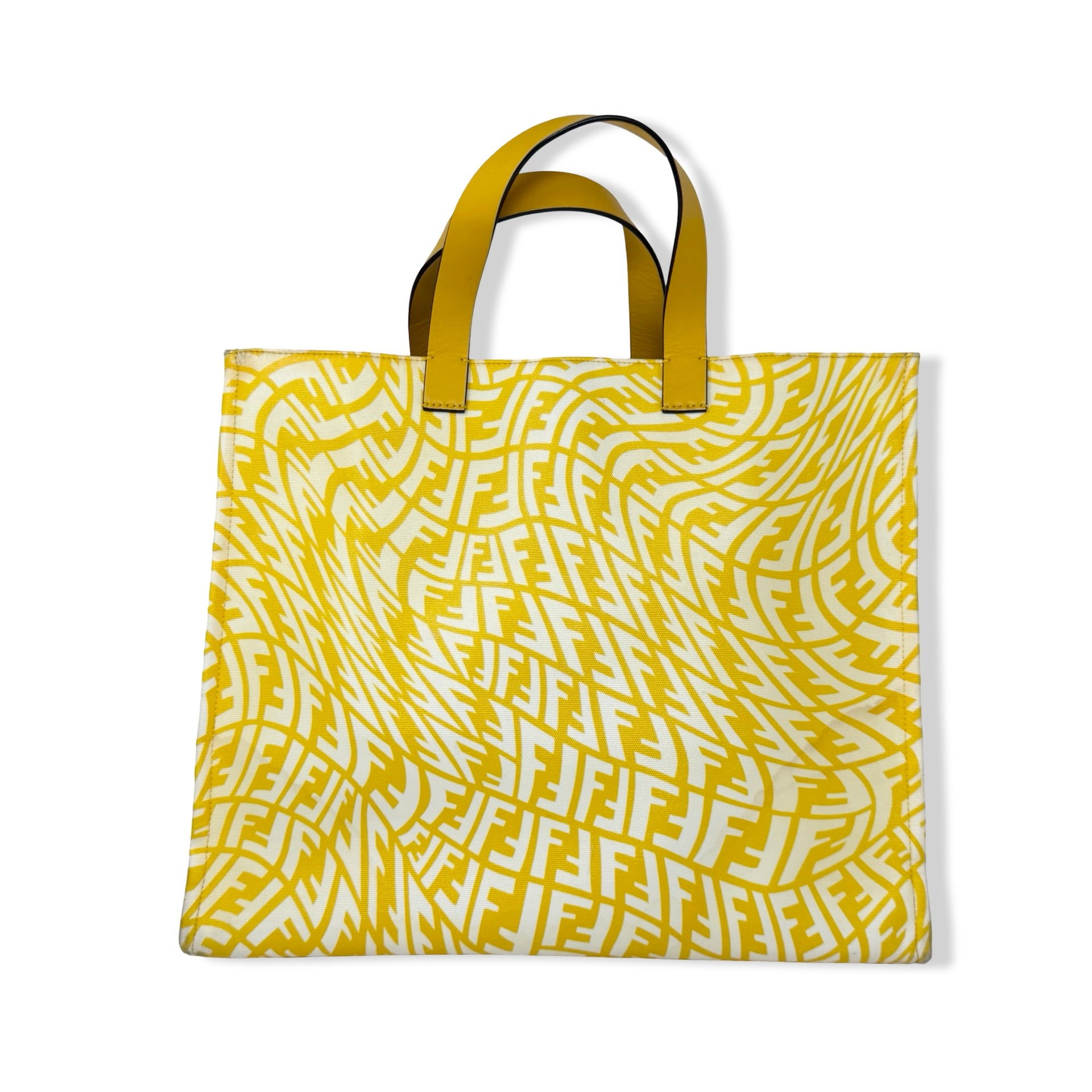 Fendi Glazed Canvas Shopper