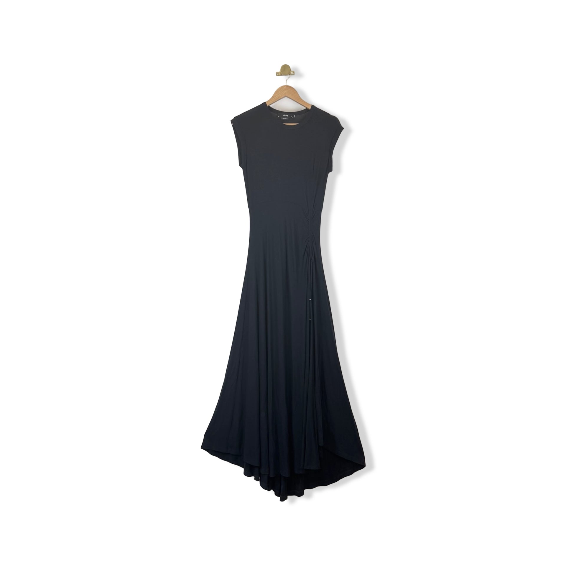 GSTQ Ruched Maxi Dress