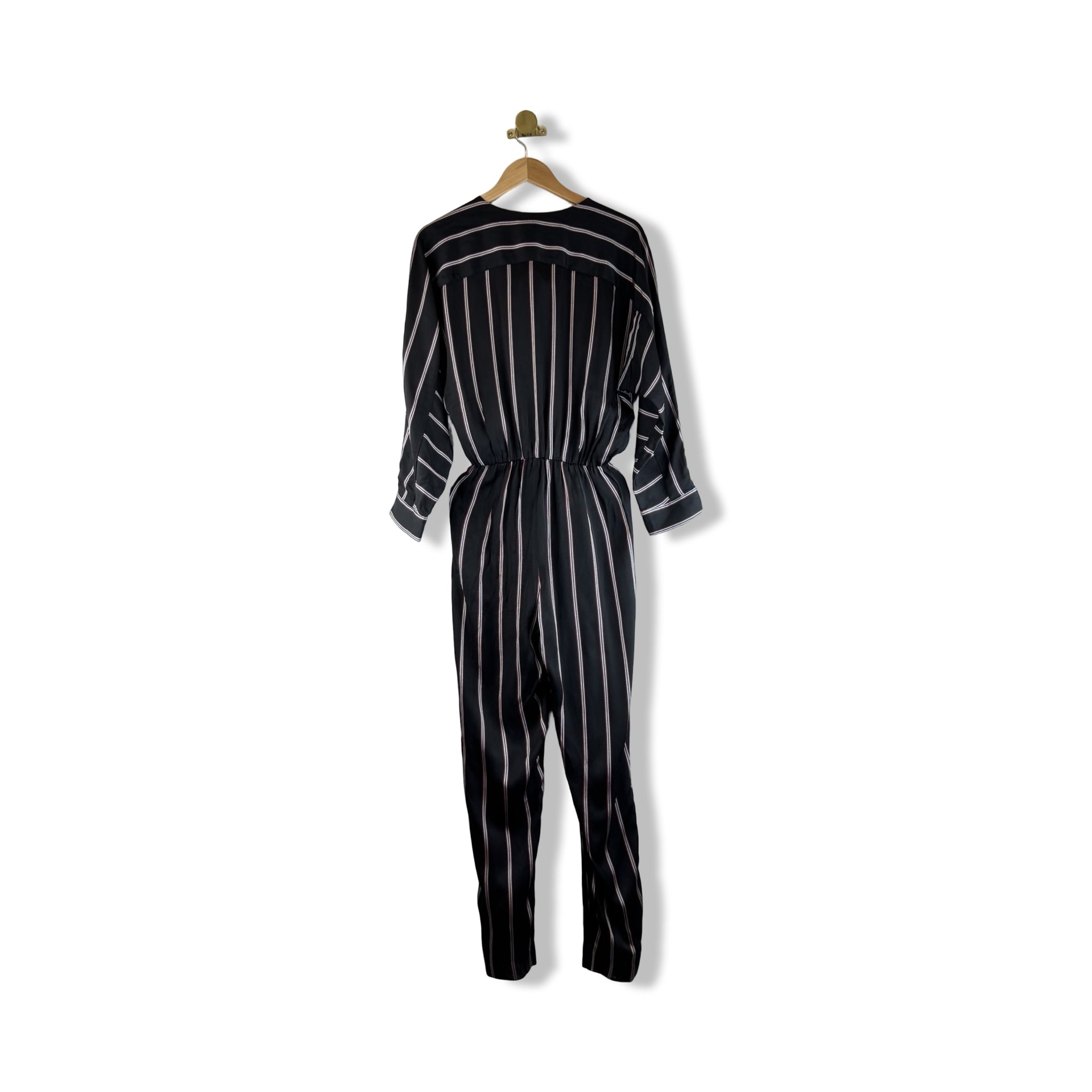 Maje Striped Jumpsuit