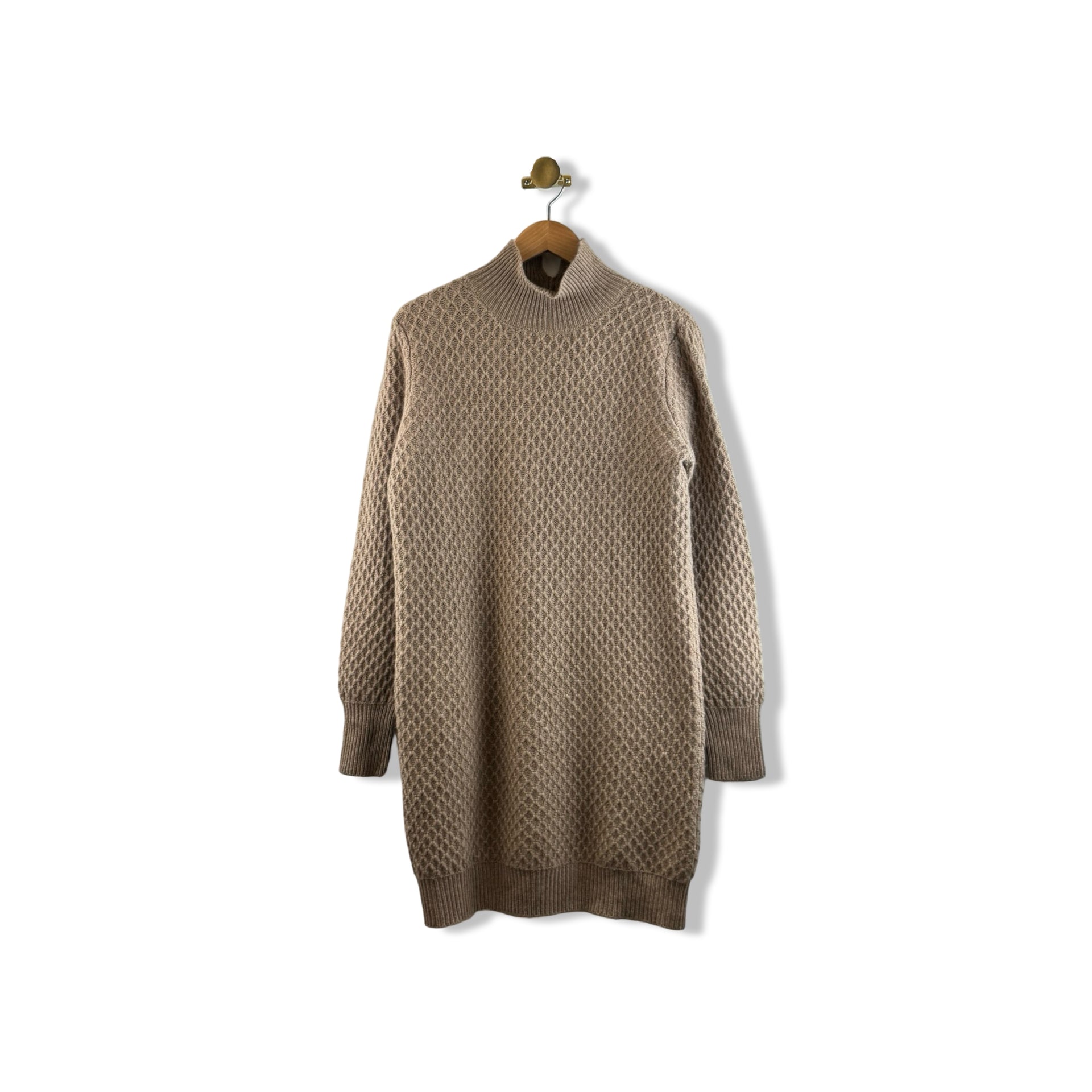 La Ligne Textured Mock Neck Sweater Dress