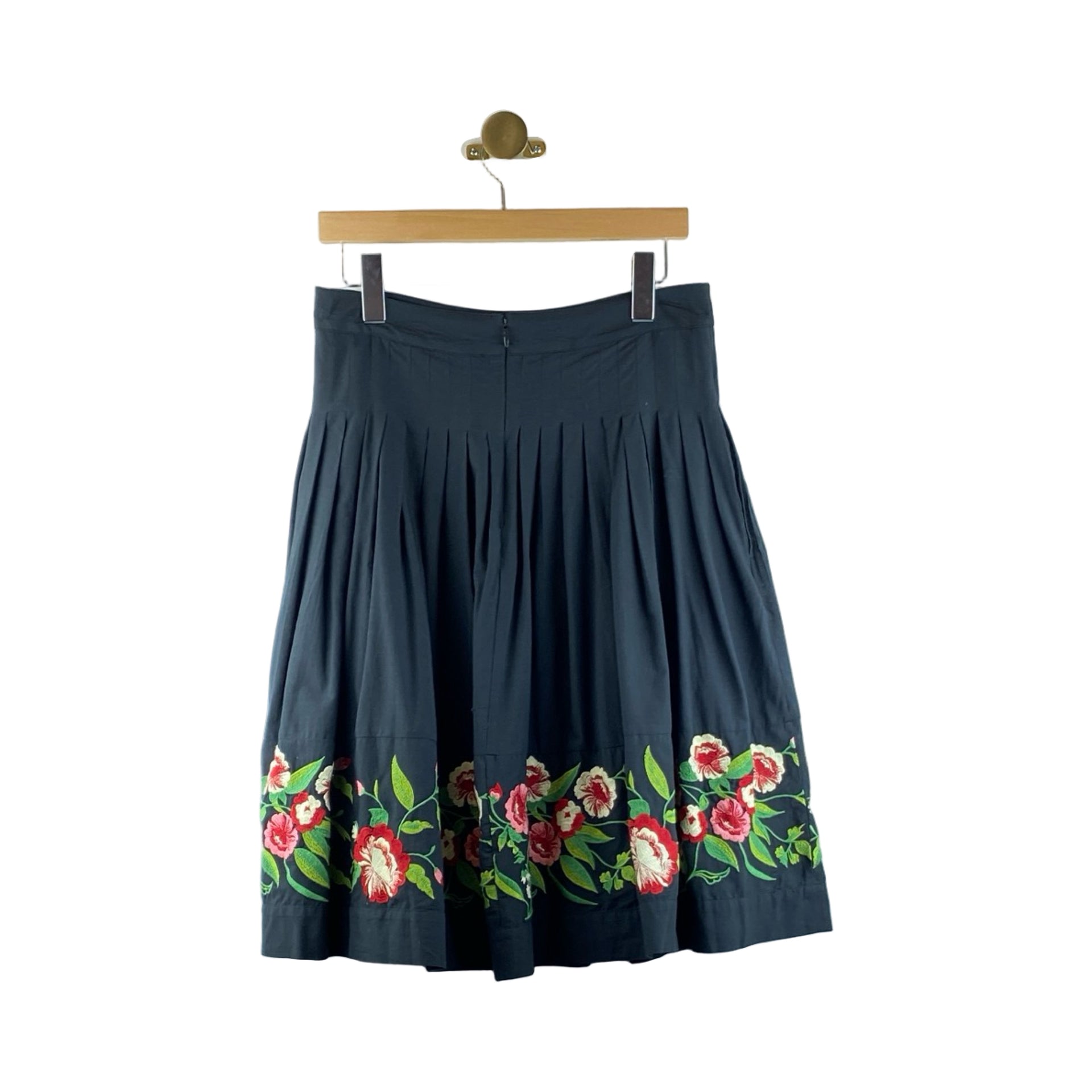 Area Stars Embroideried Circle Skirt