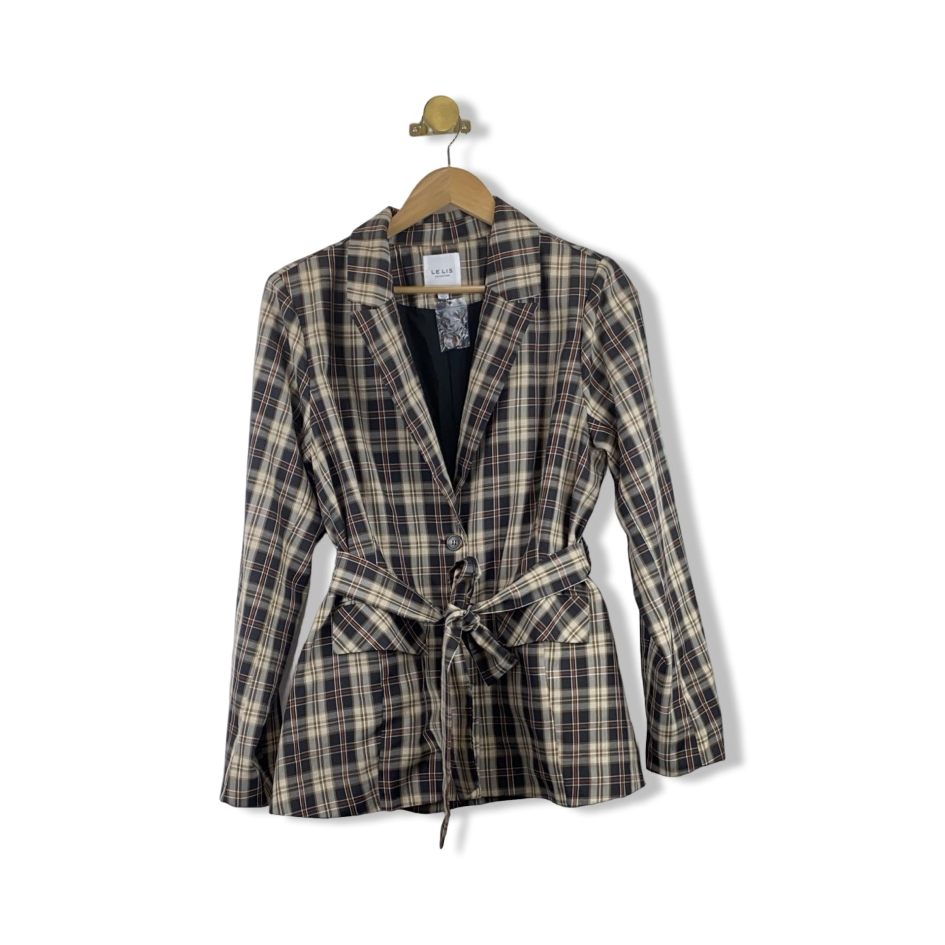 Le Lis Plaid Blazer
