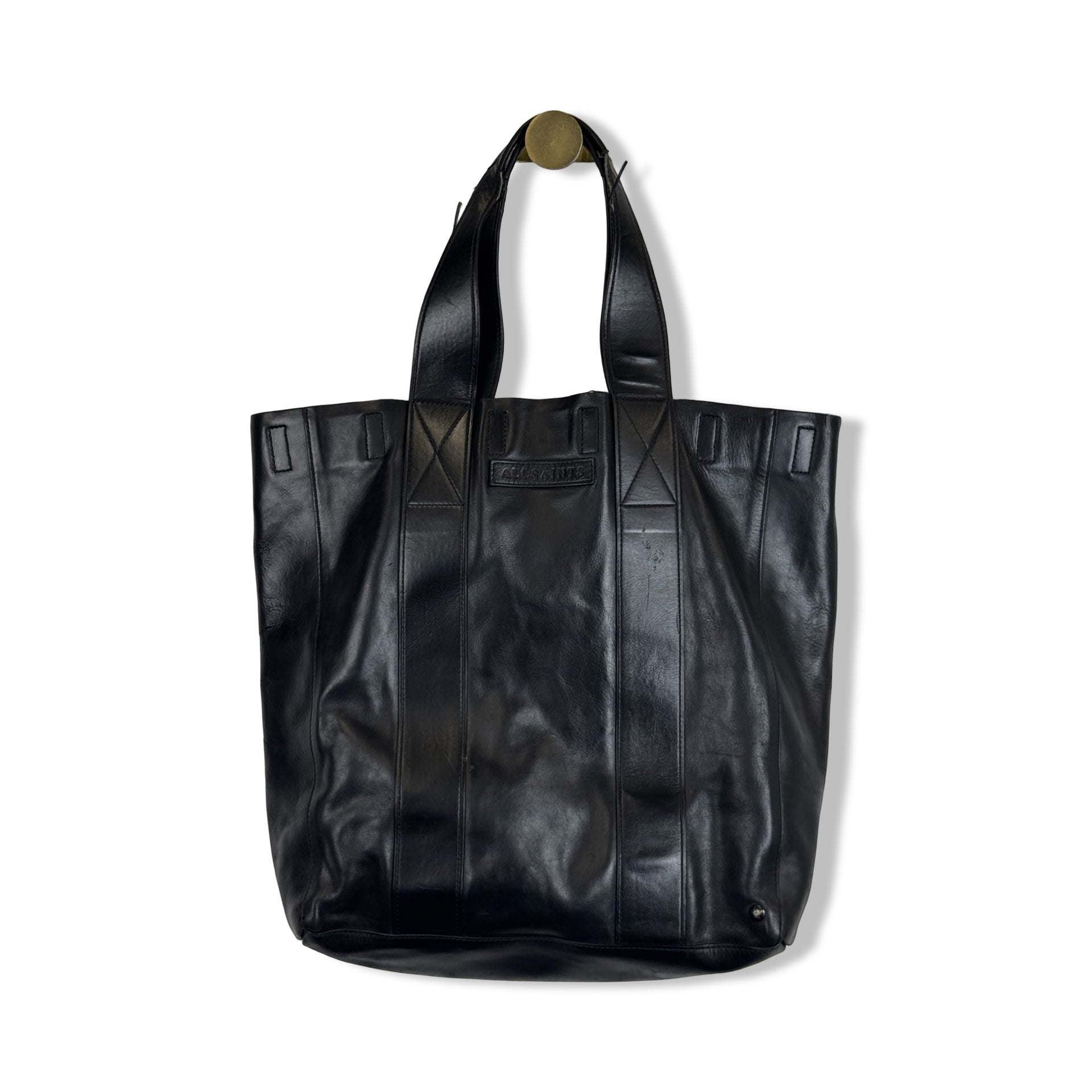 AllSaints Leather Tote Bag