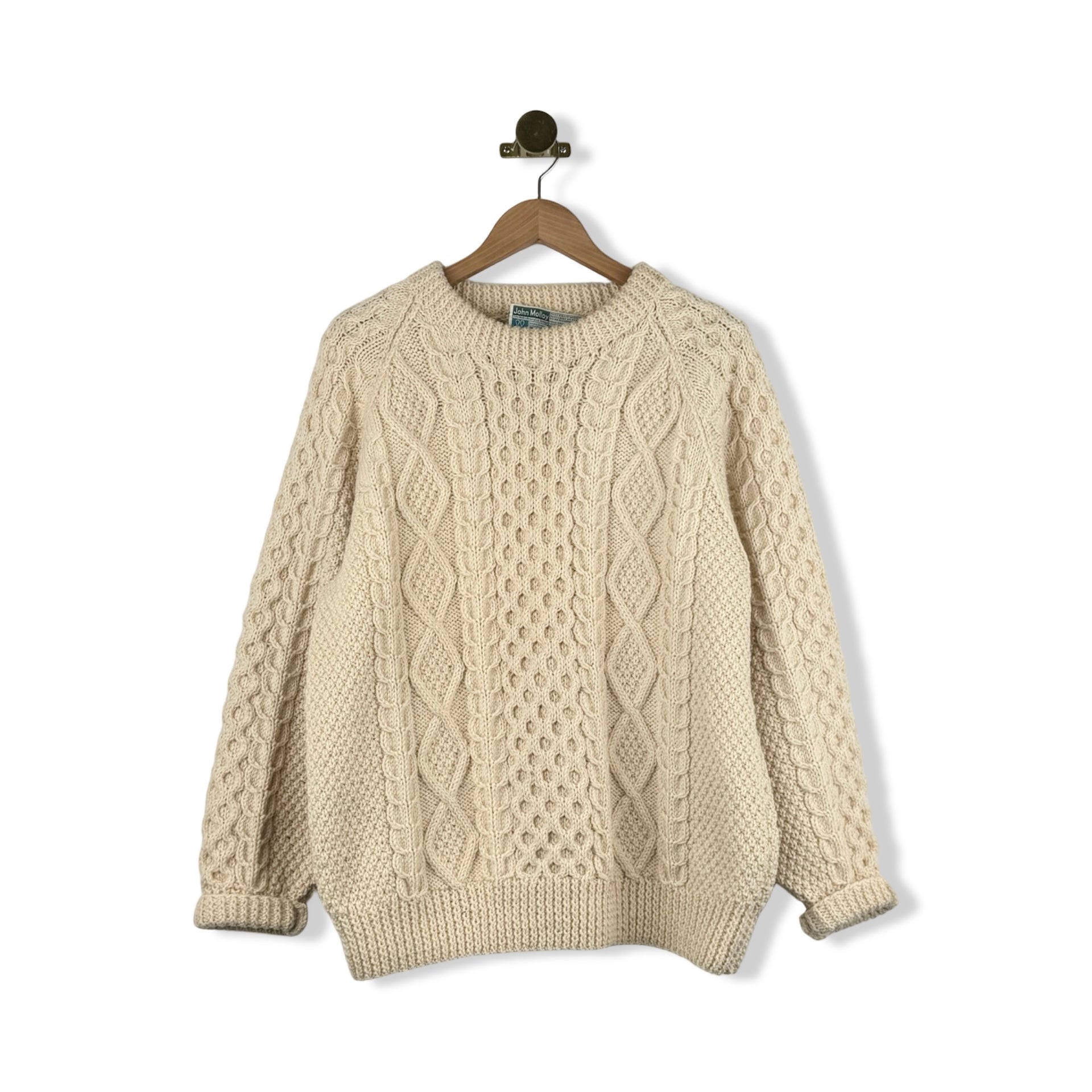 Vintage John Molly Cable Knit Sweater