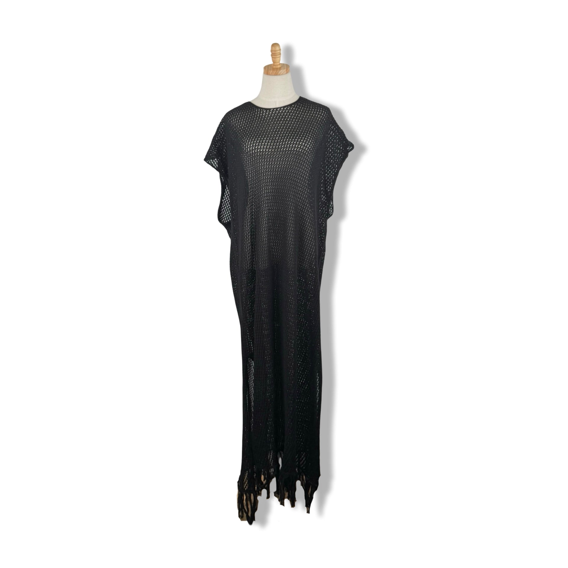 Fil De Vie Knit Cover Up Dress