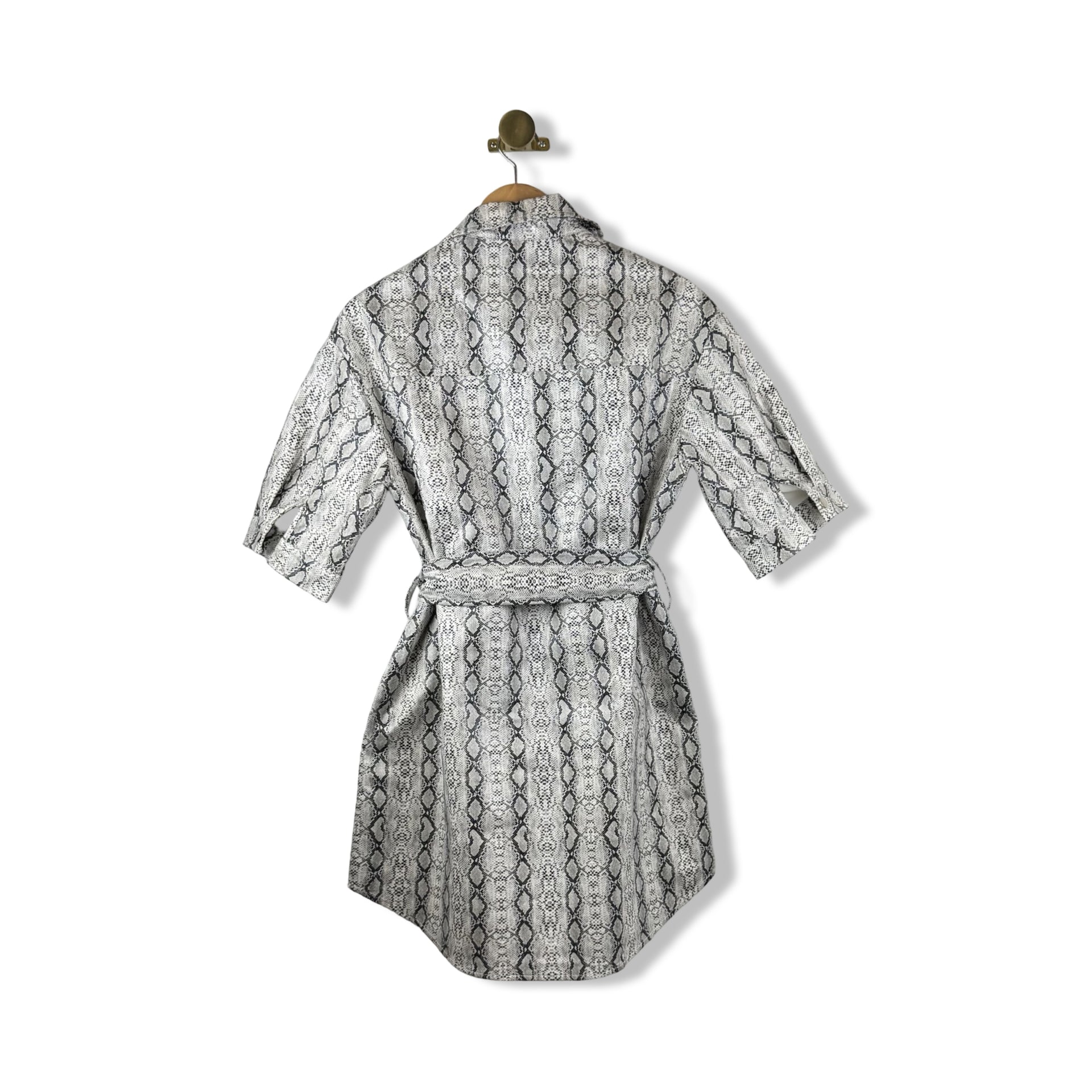 Area Stars Faux Snake Dress
