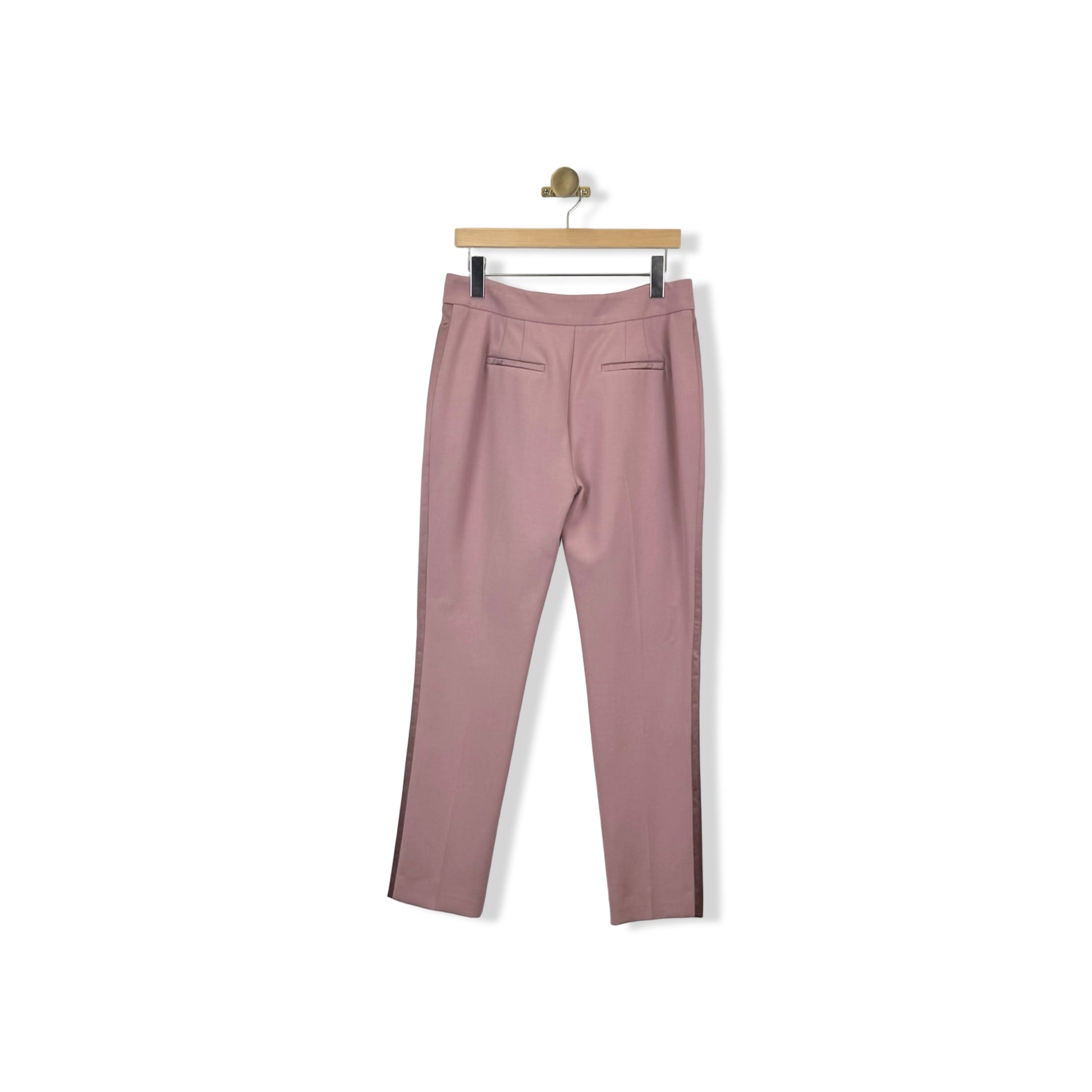 GSTQ Stripe Pleat Front Pants