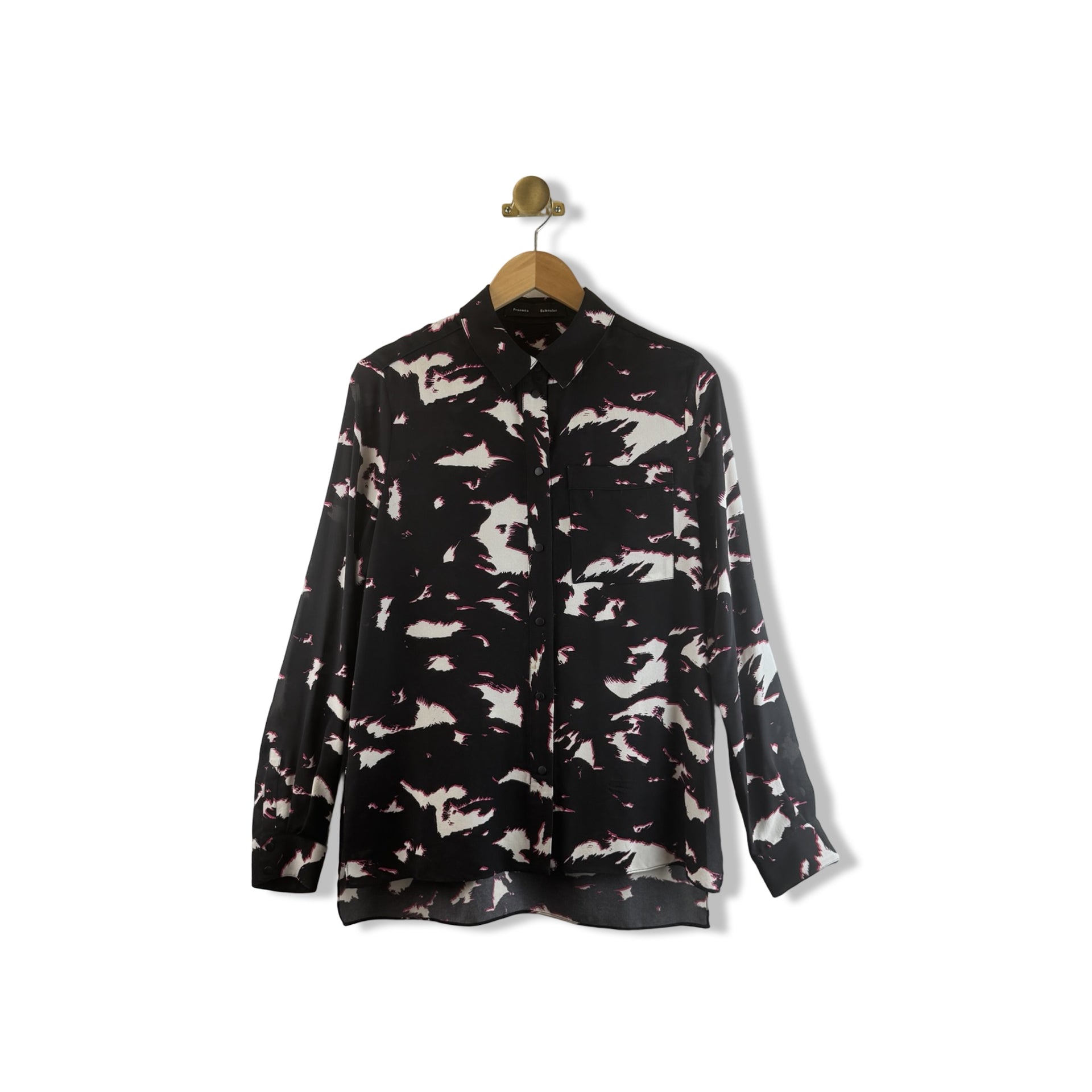 Proenza Schouler Patterned Button Down