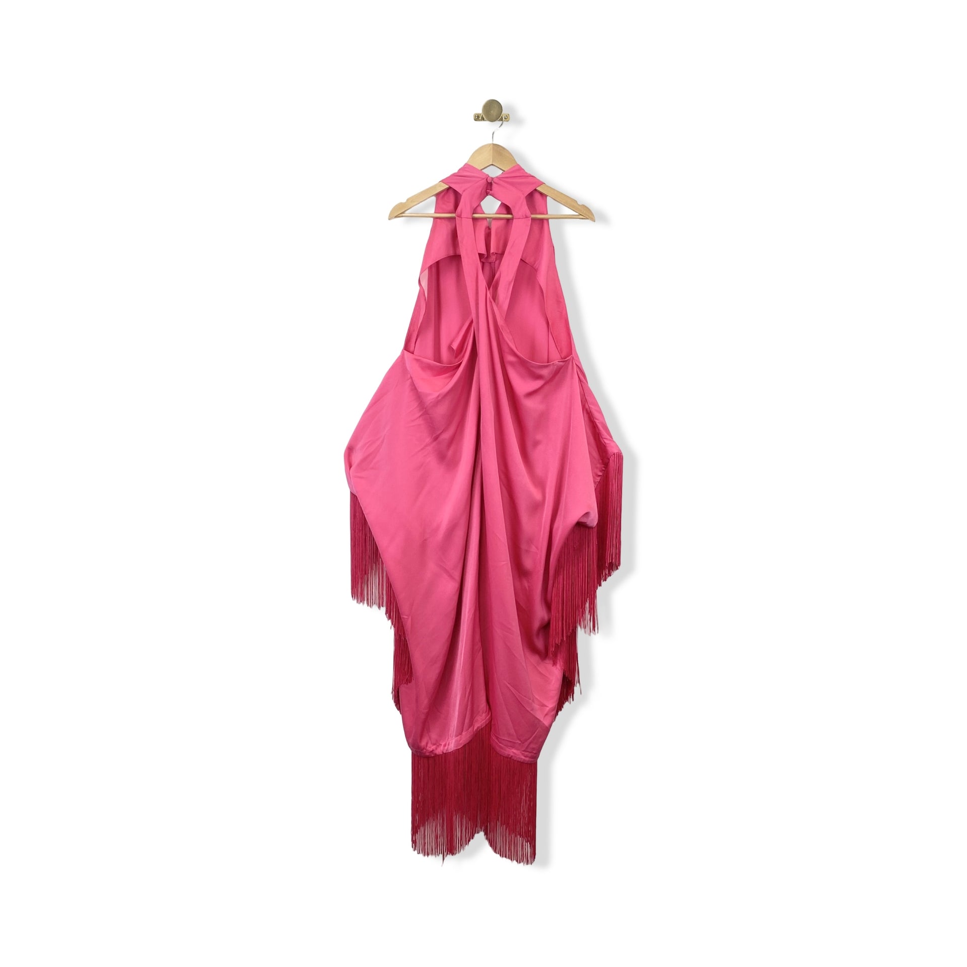 Eloquii Fringe Hem Dress