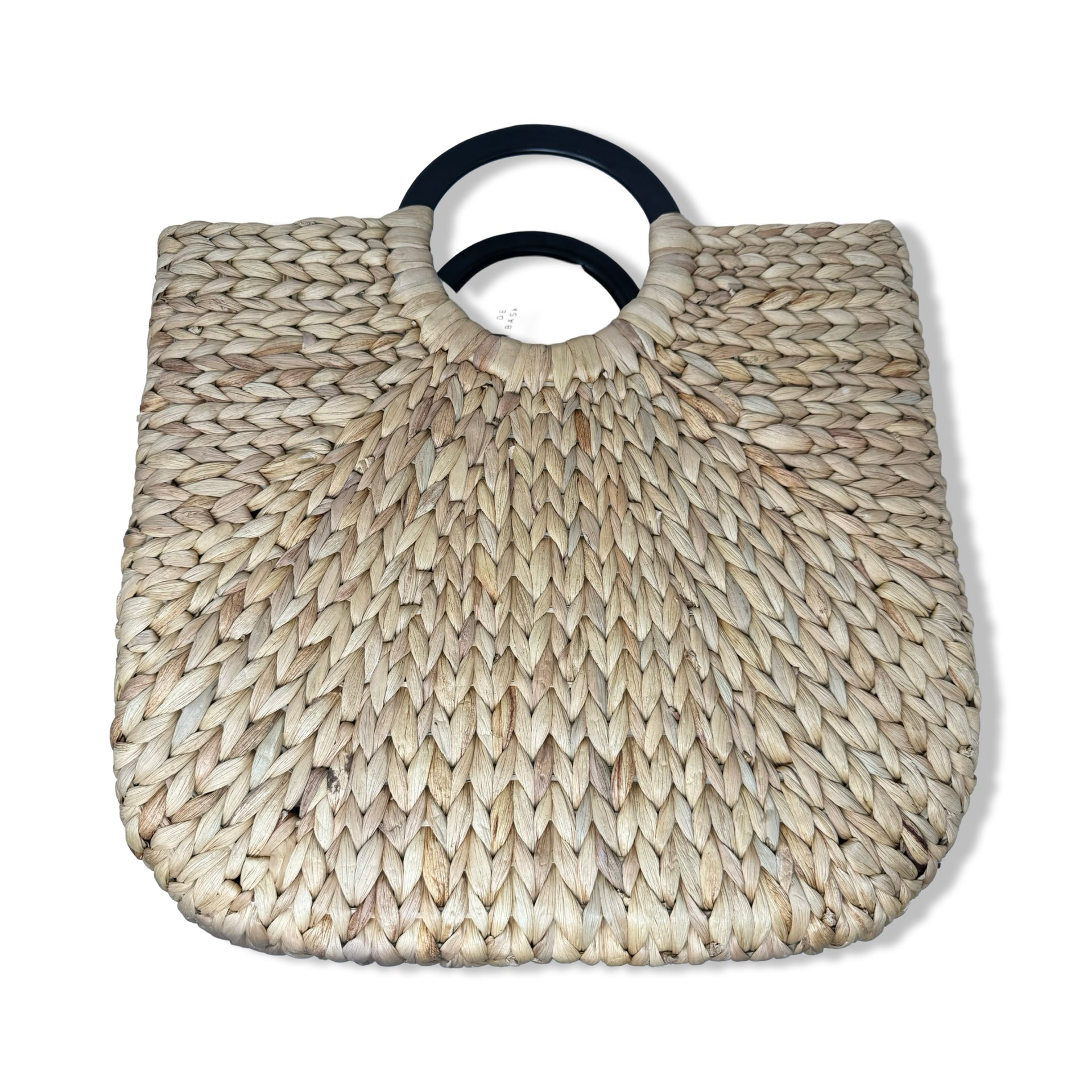 Sir/Madam Large Demilune Basket Tote