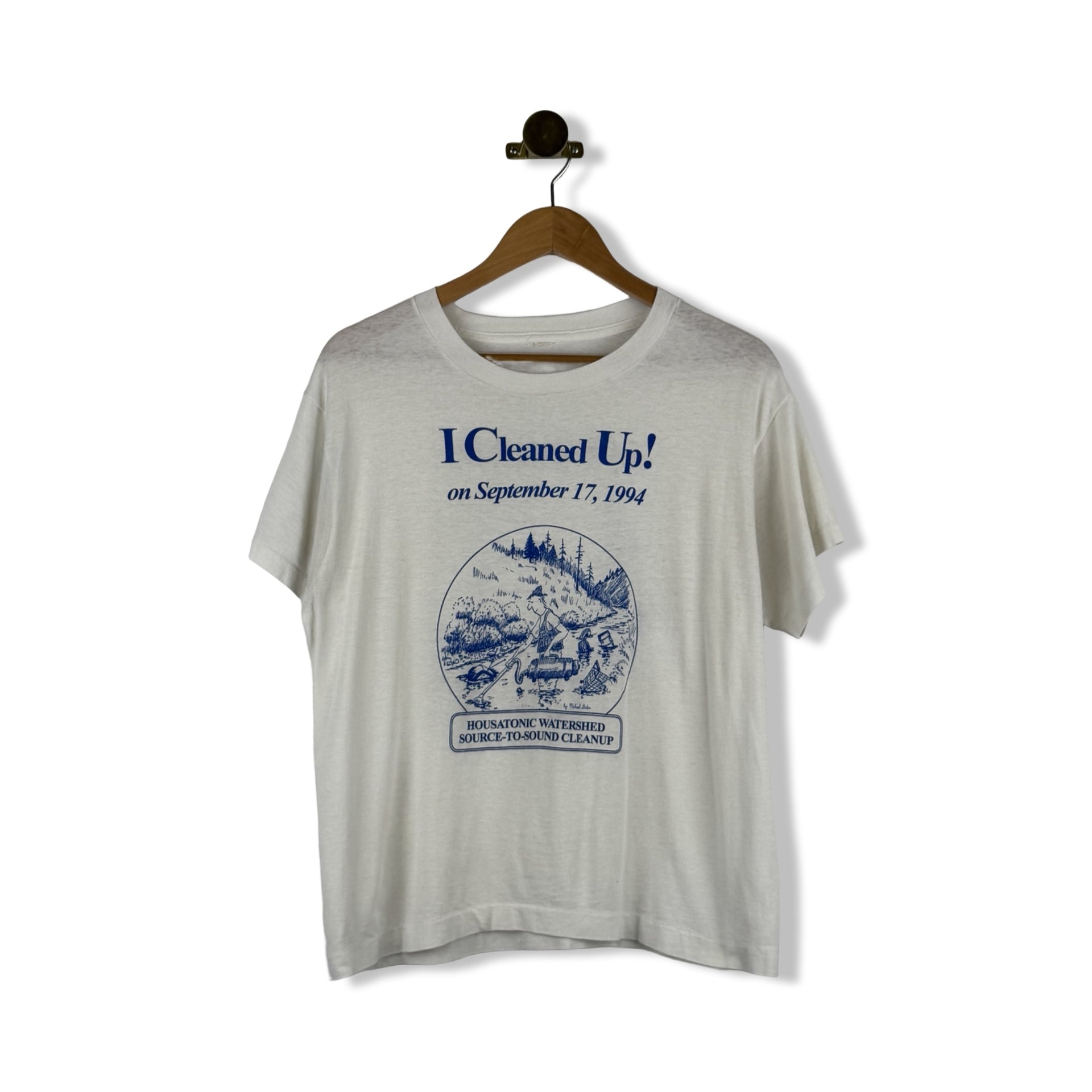 Vintage I Cleaned Up Tee