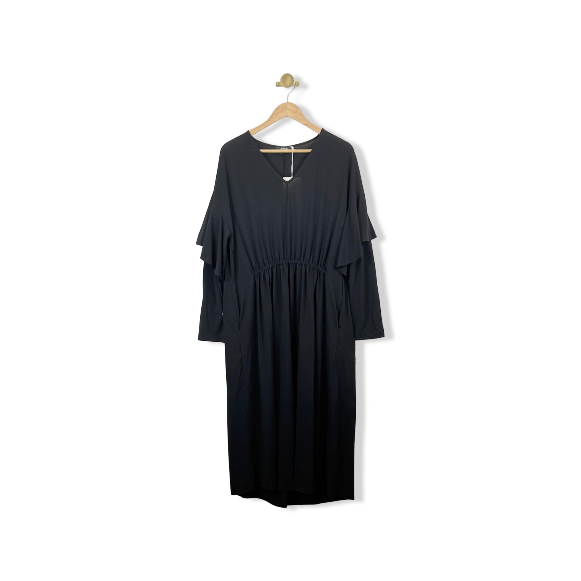 COS Ruffled Midi Dress