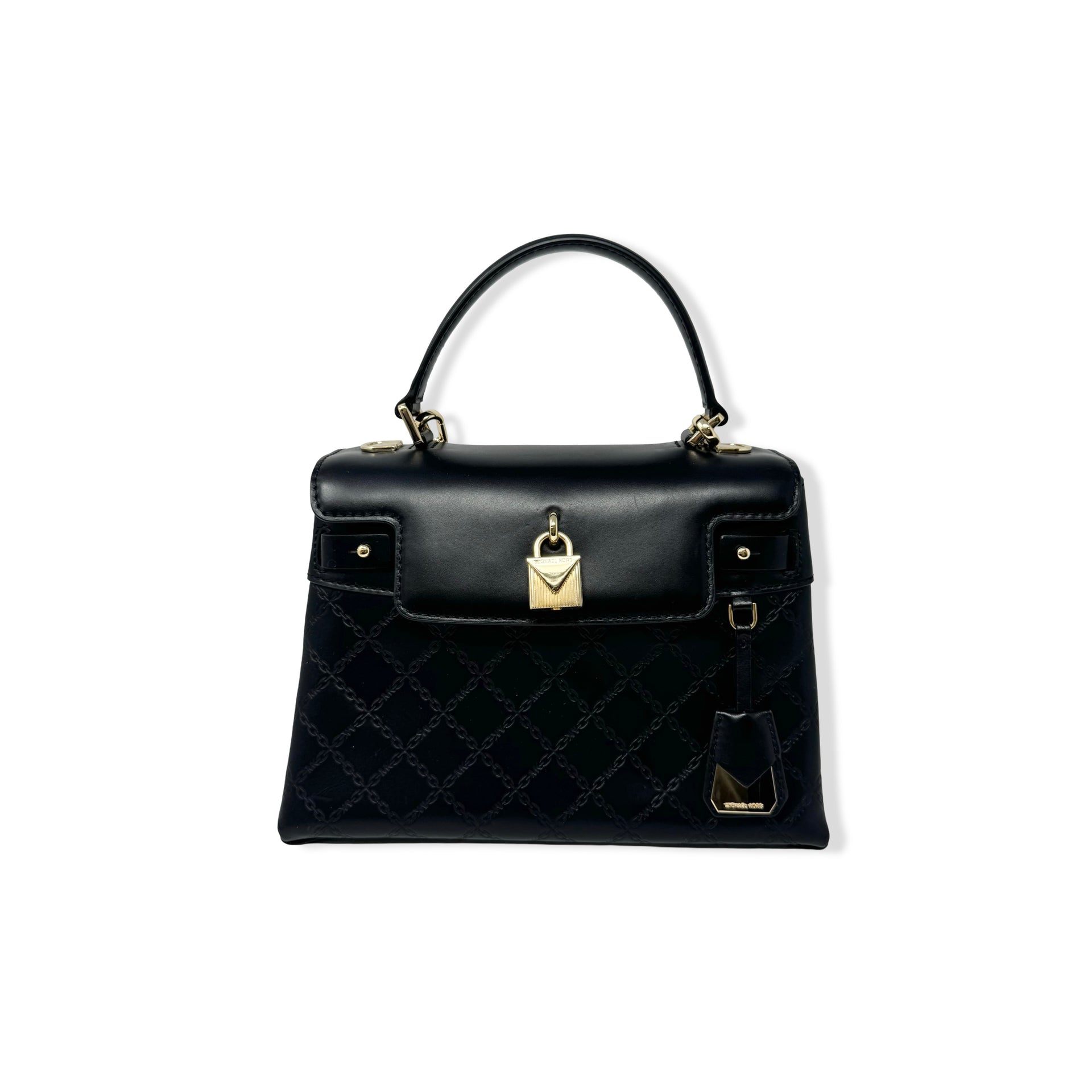 Michael Kors Gramercy Black Satchel