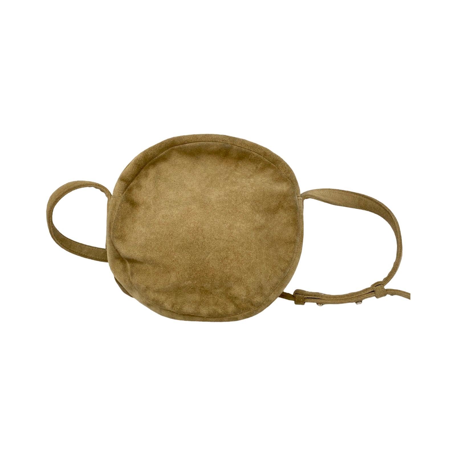 Baggu Suede Circle Crossbody Bag