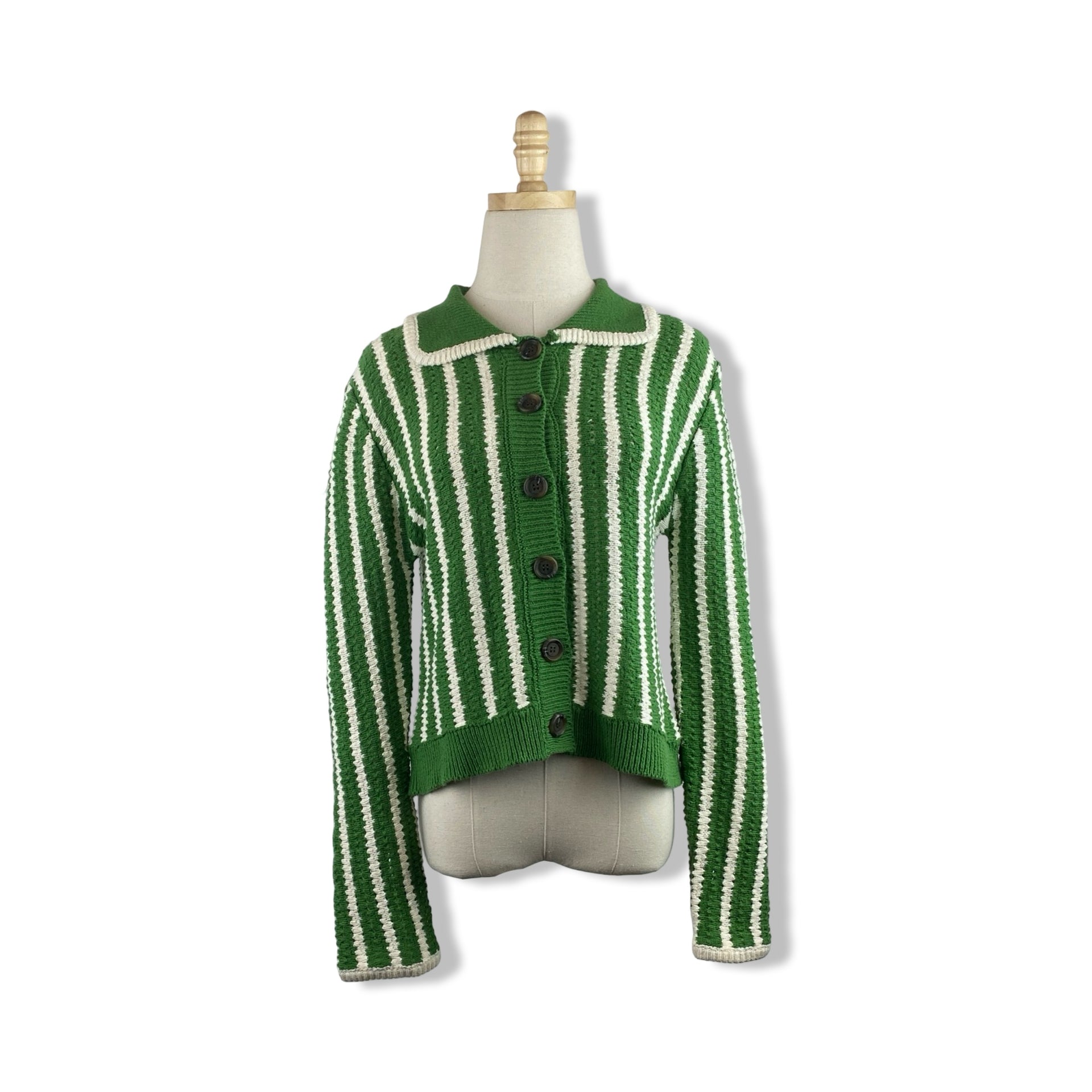 Heartloom Striped Cardigan