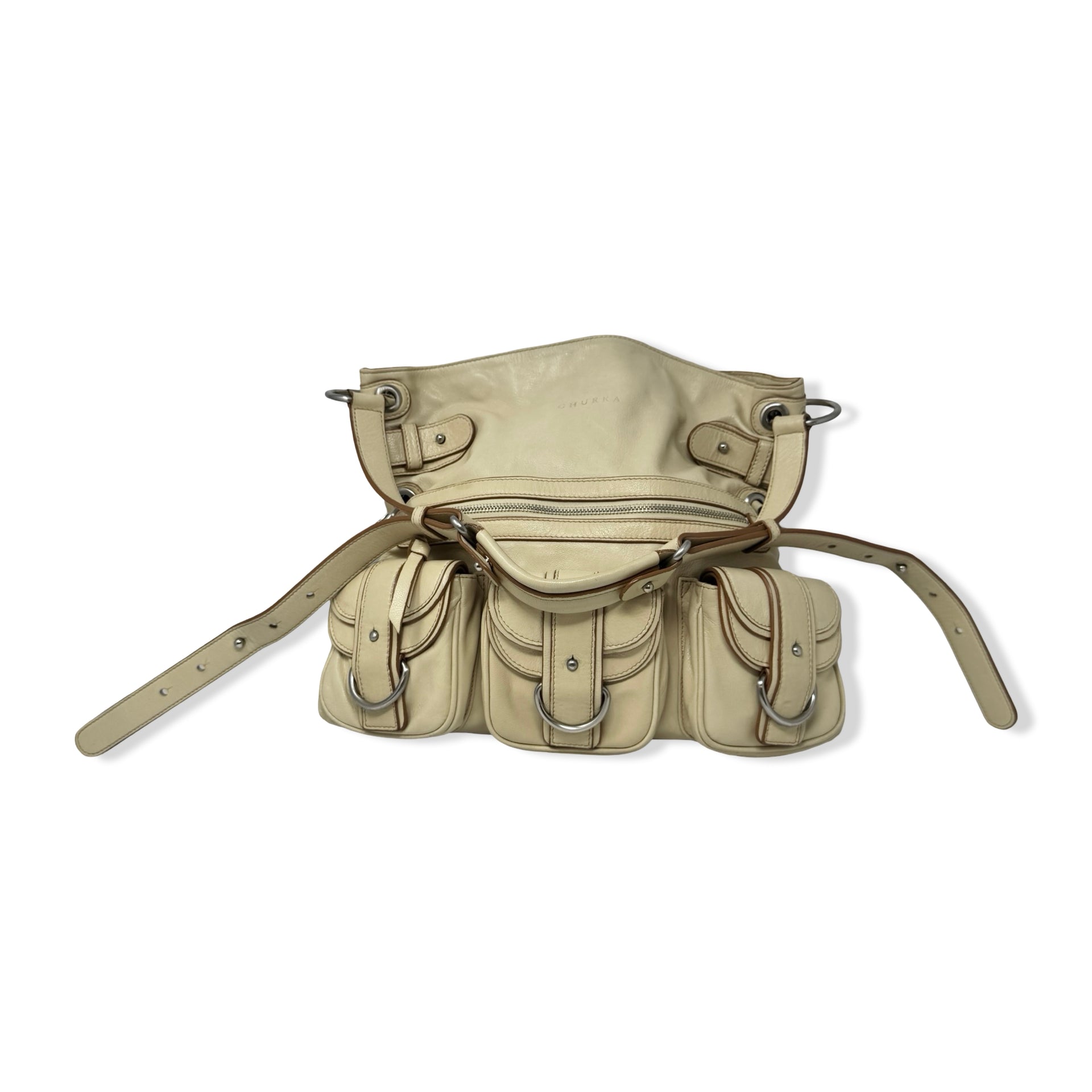 Ghurka Multi Pocket Shoulder Bag