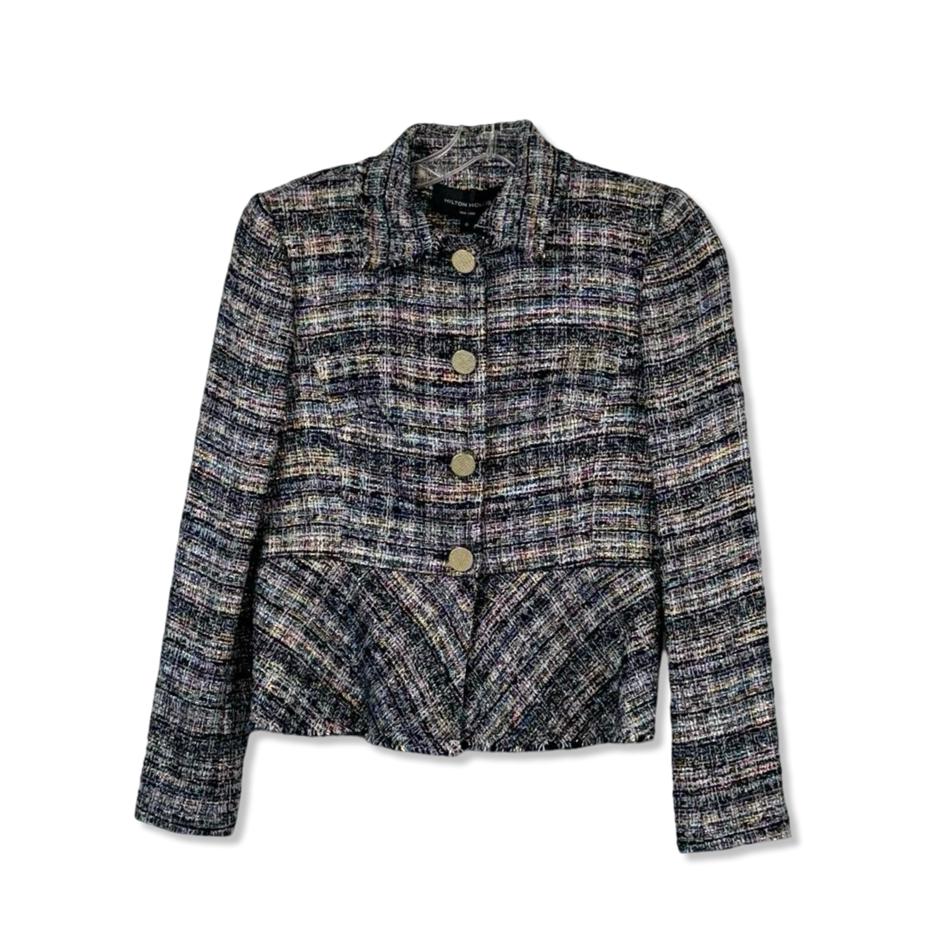 Hilton Hollis Peplum Tweed Jacket