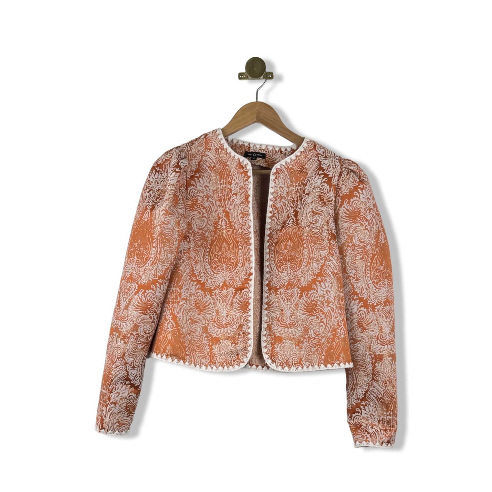 Area Stars Satin Patterned Jacket