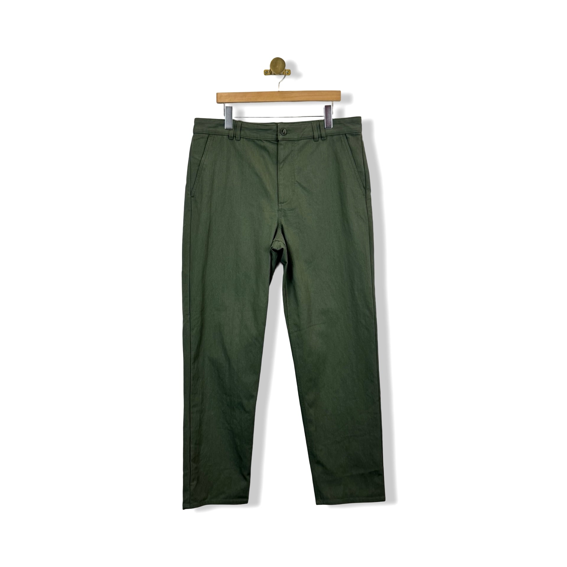COS Cotton Blend Straight Leg Pants