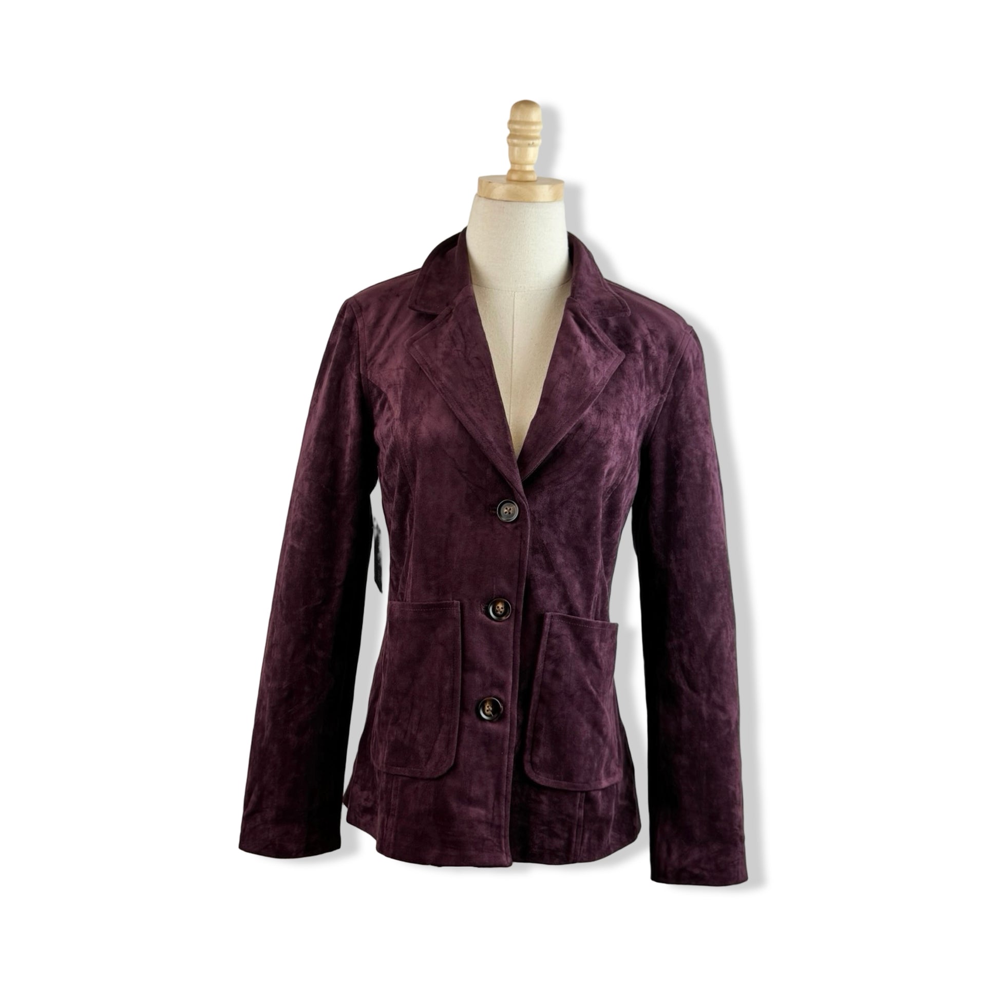 BLANKNYC Faux Suede Blazer