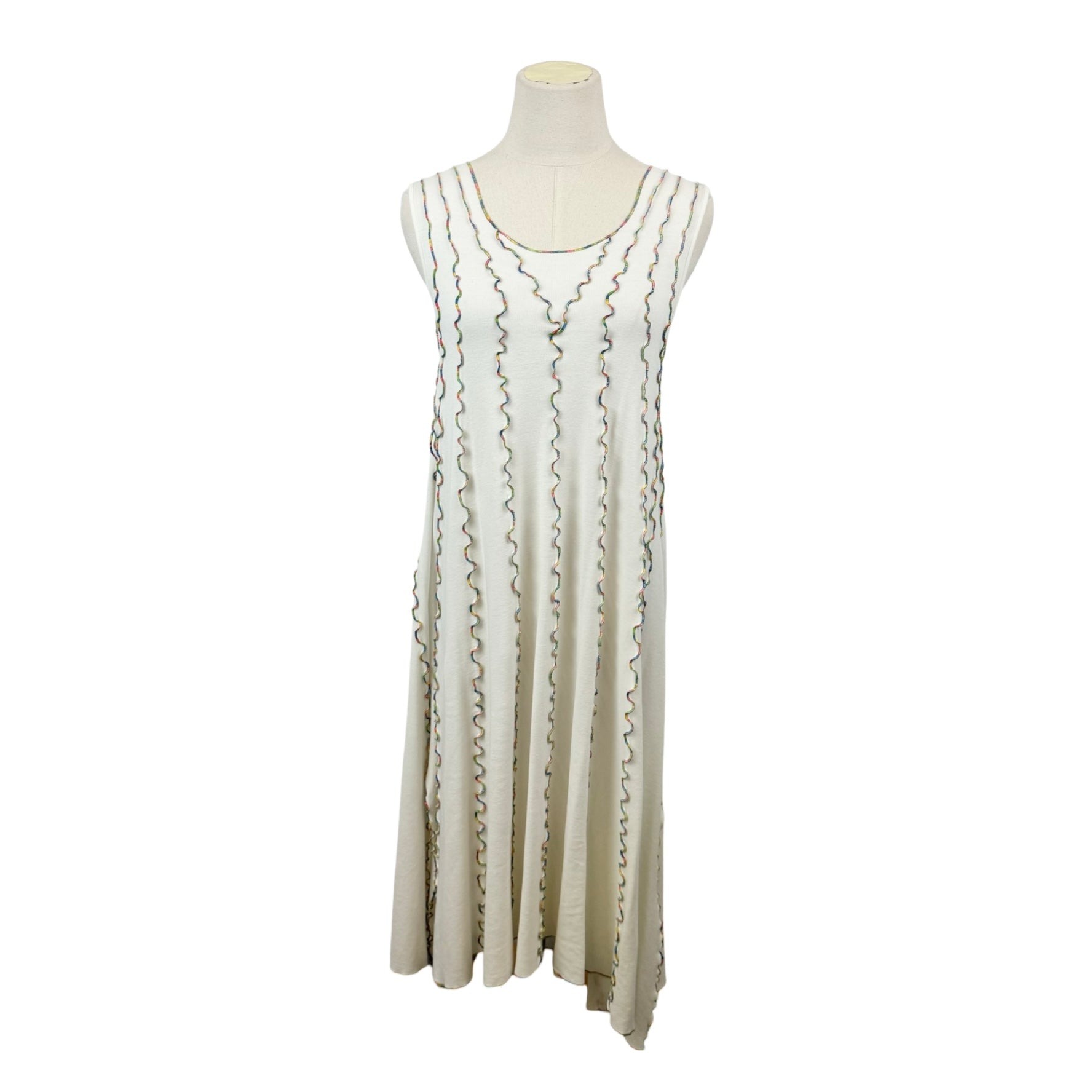 See By Chloe Cloudy White Midi Dress