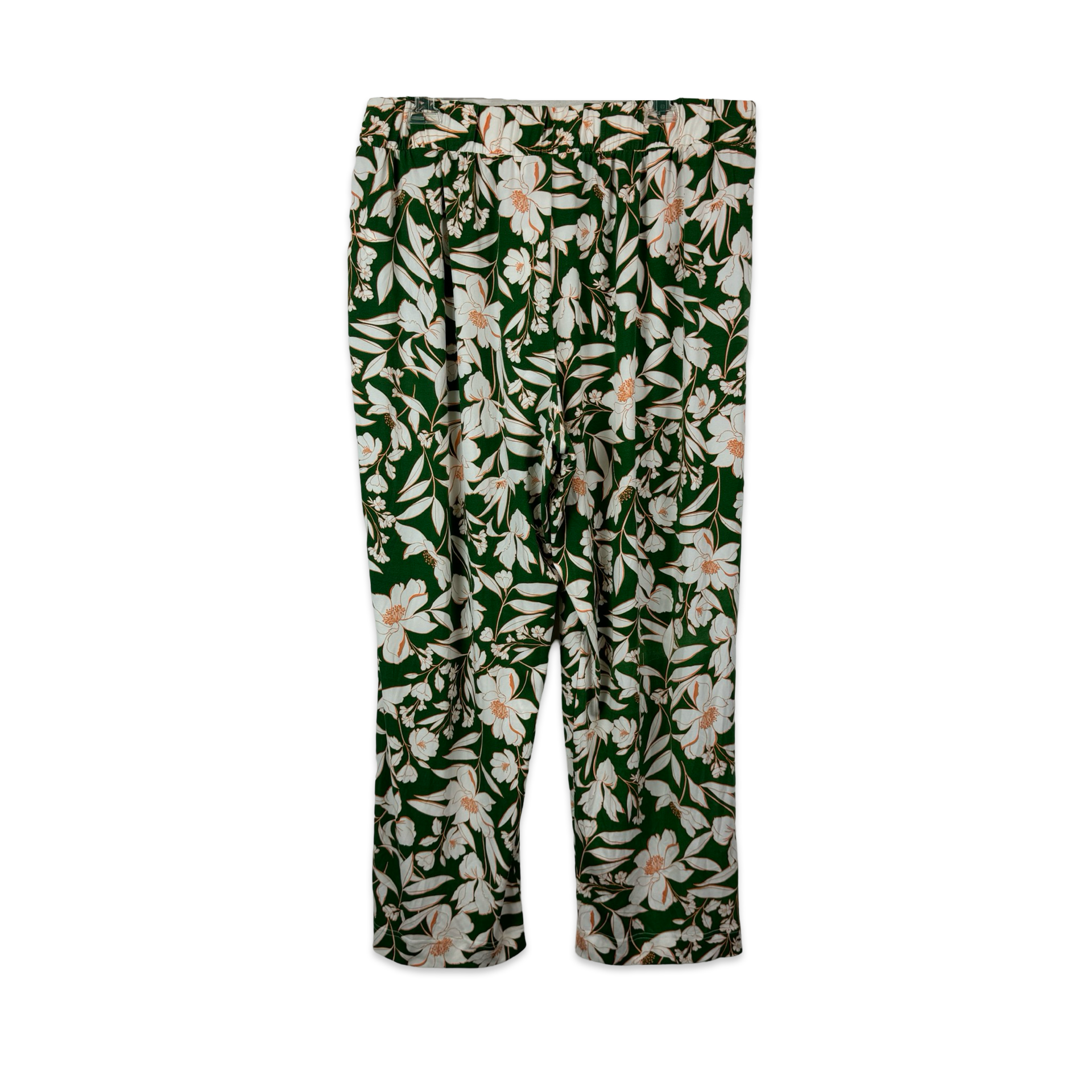 Leota Floral Tie Waist Pants