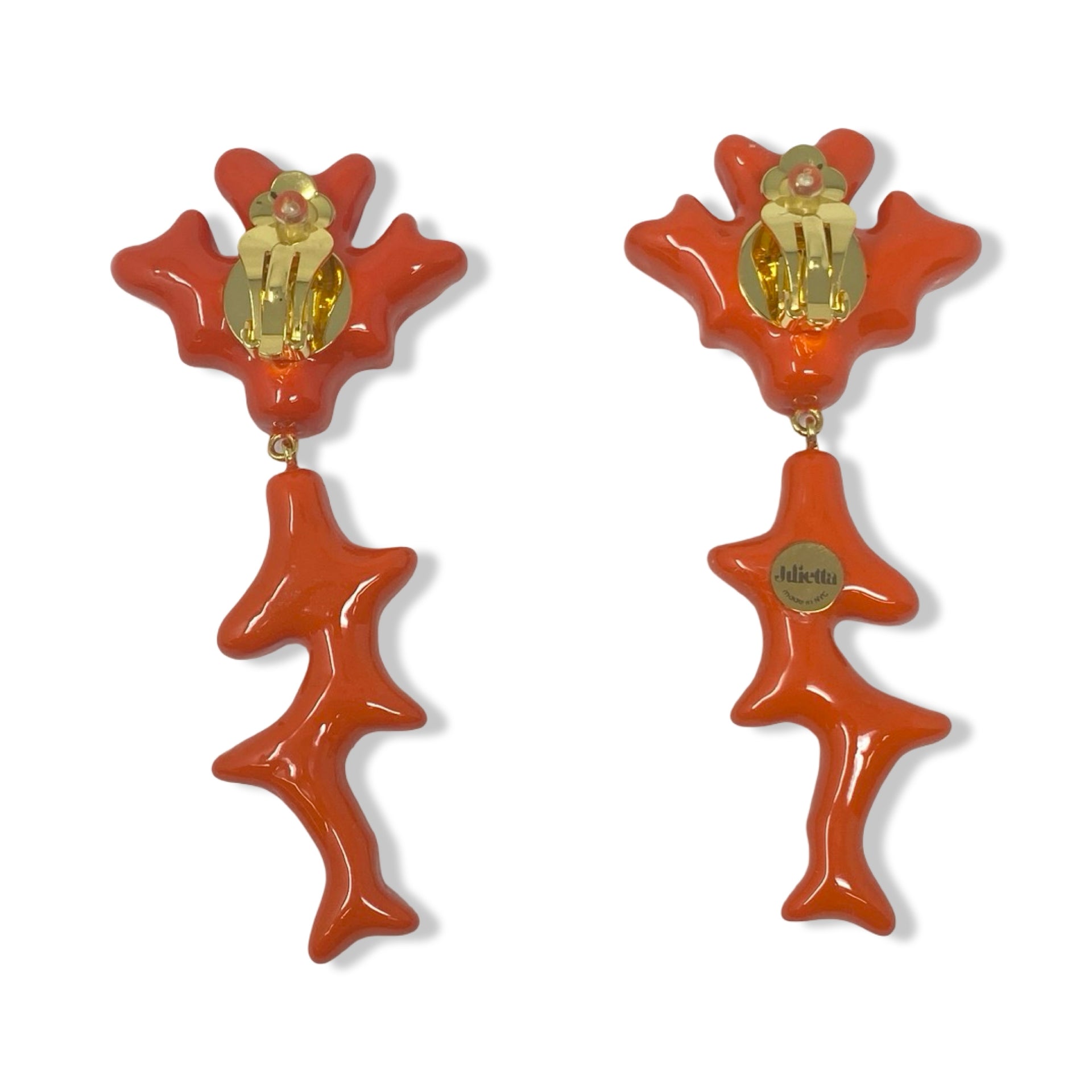 Julietta Coral Earrings