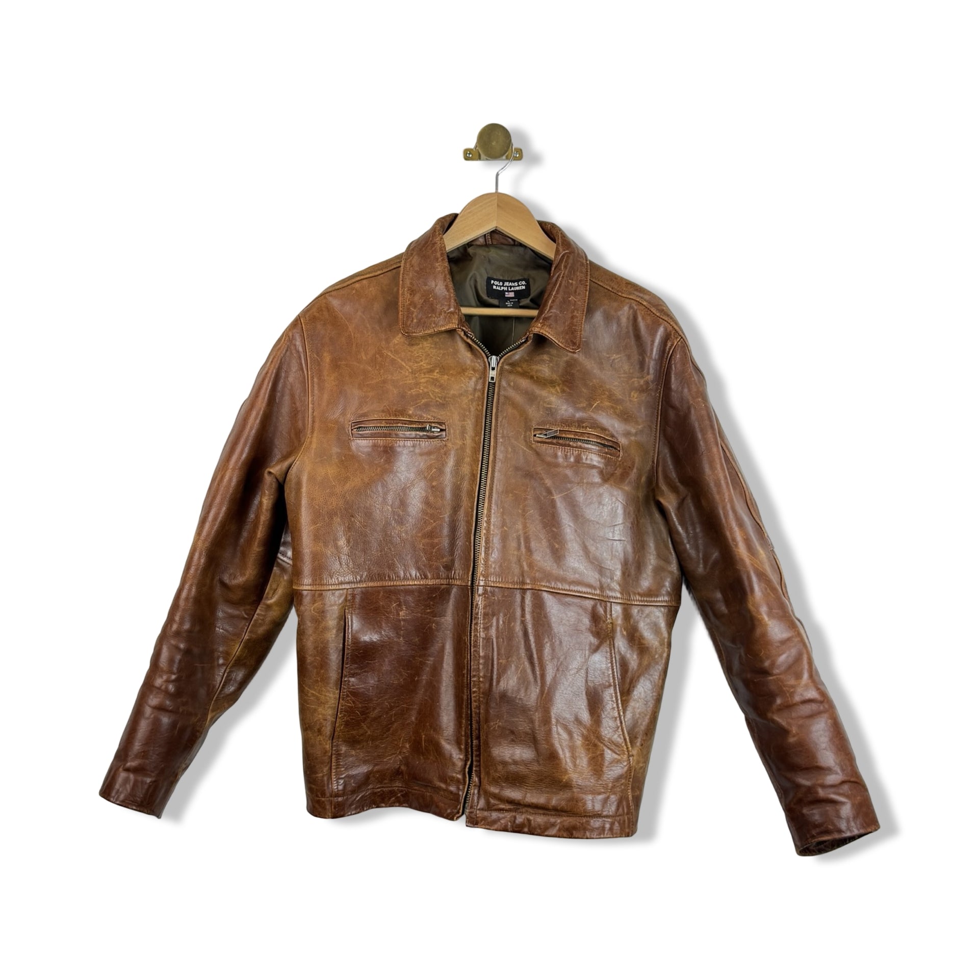 Vintage Polo Jeans Co. Ralph Lauren Leather Jacket