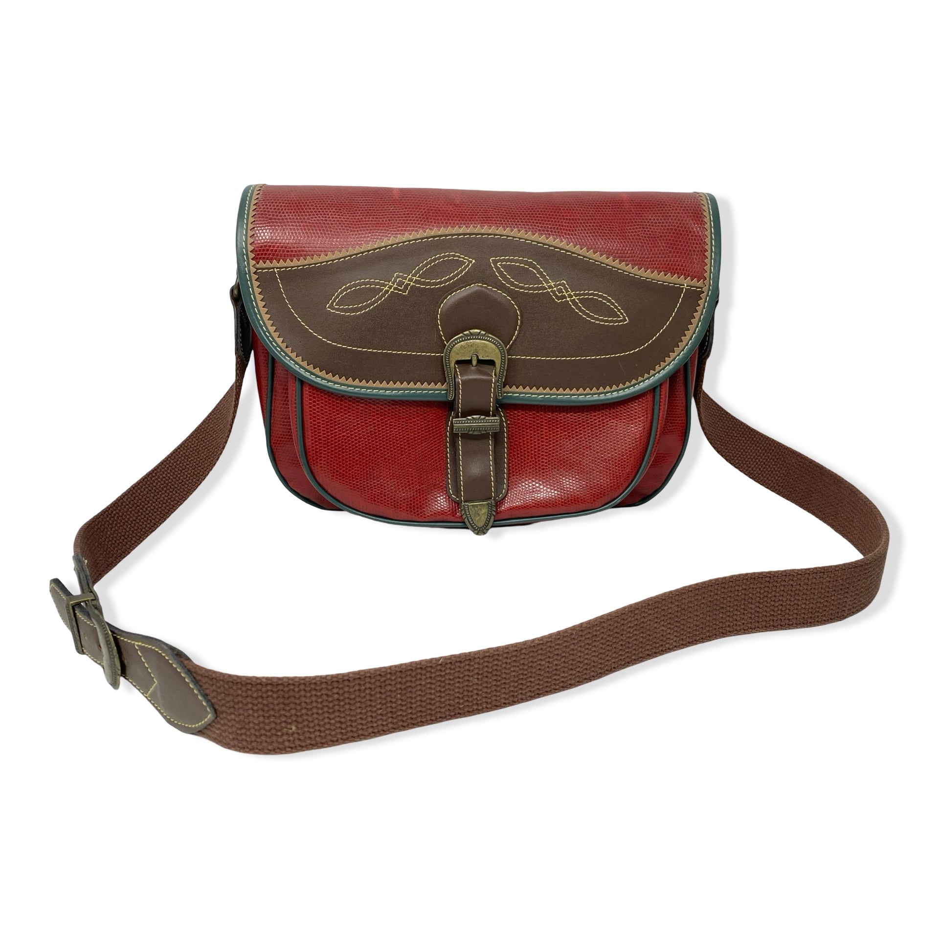 Vintage Raquel Woolf Crossbody Bag