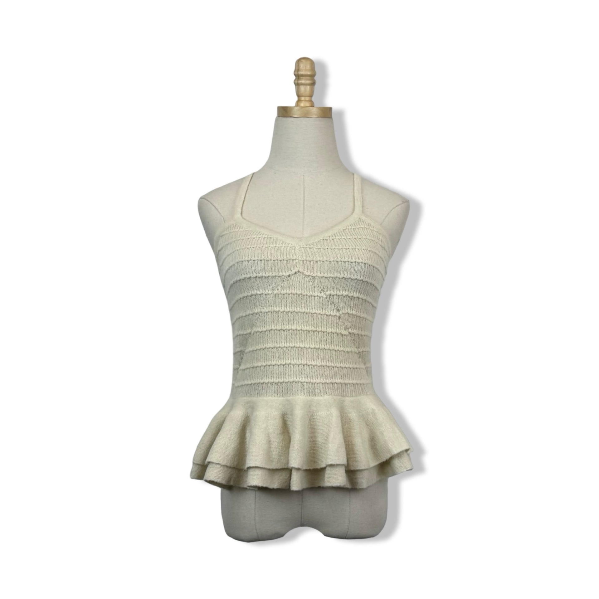 Rachel Comey Knit Peplum Top